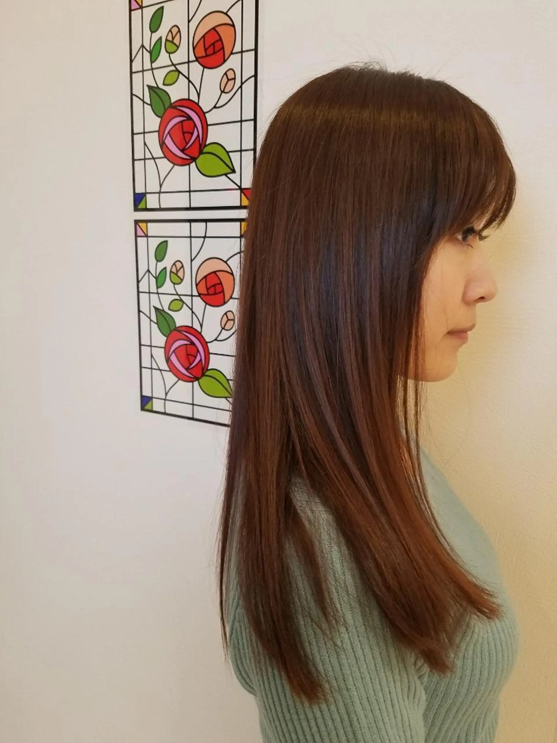 ロング カラー ロング 髪質改善/ハイライト 小林秀樹のヘアスタイル