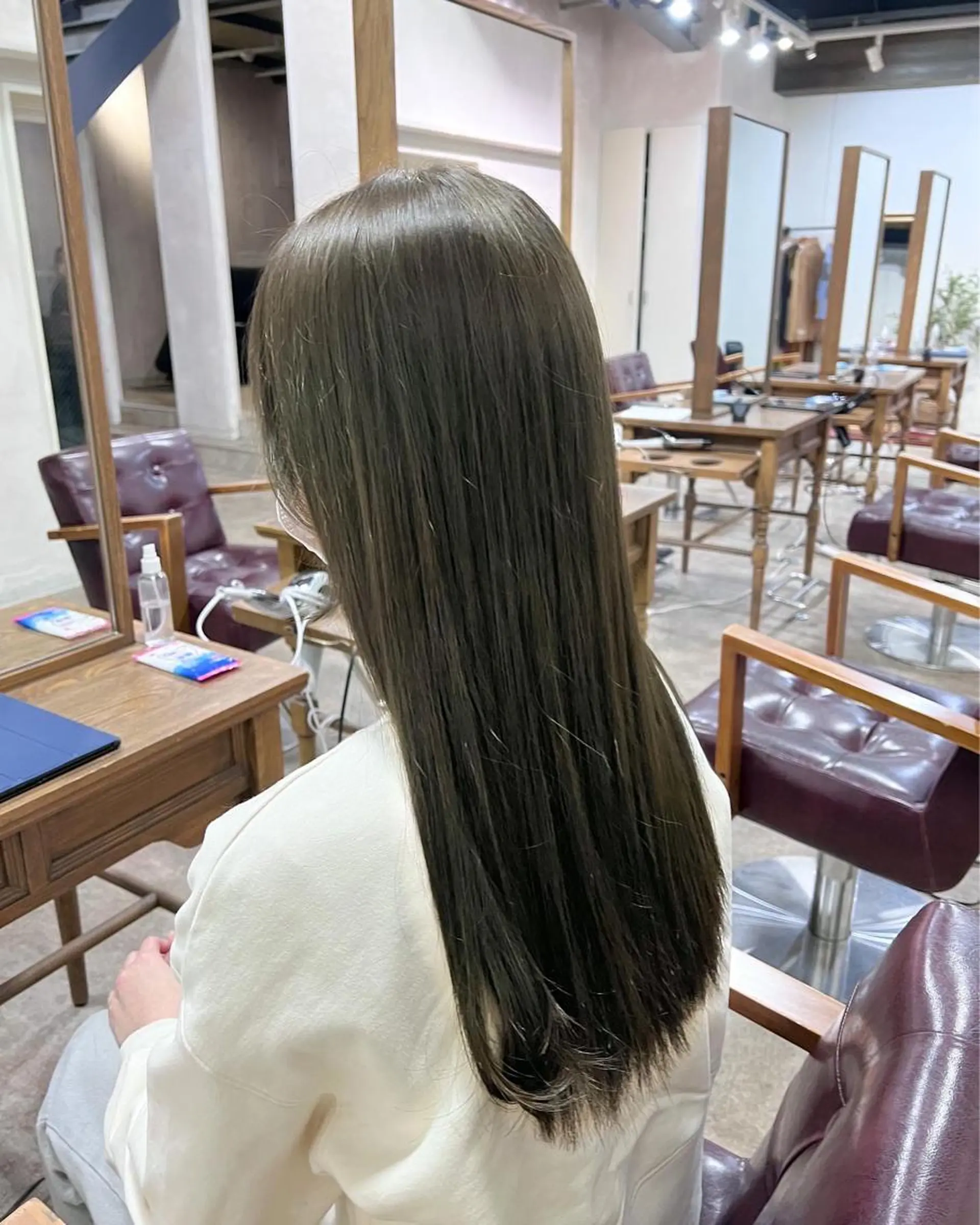 カラー ヘアカラー ✨ブリーチなし透明感 カラー✨松村 潤のヘアスタイル