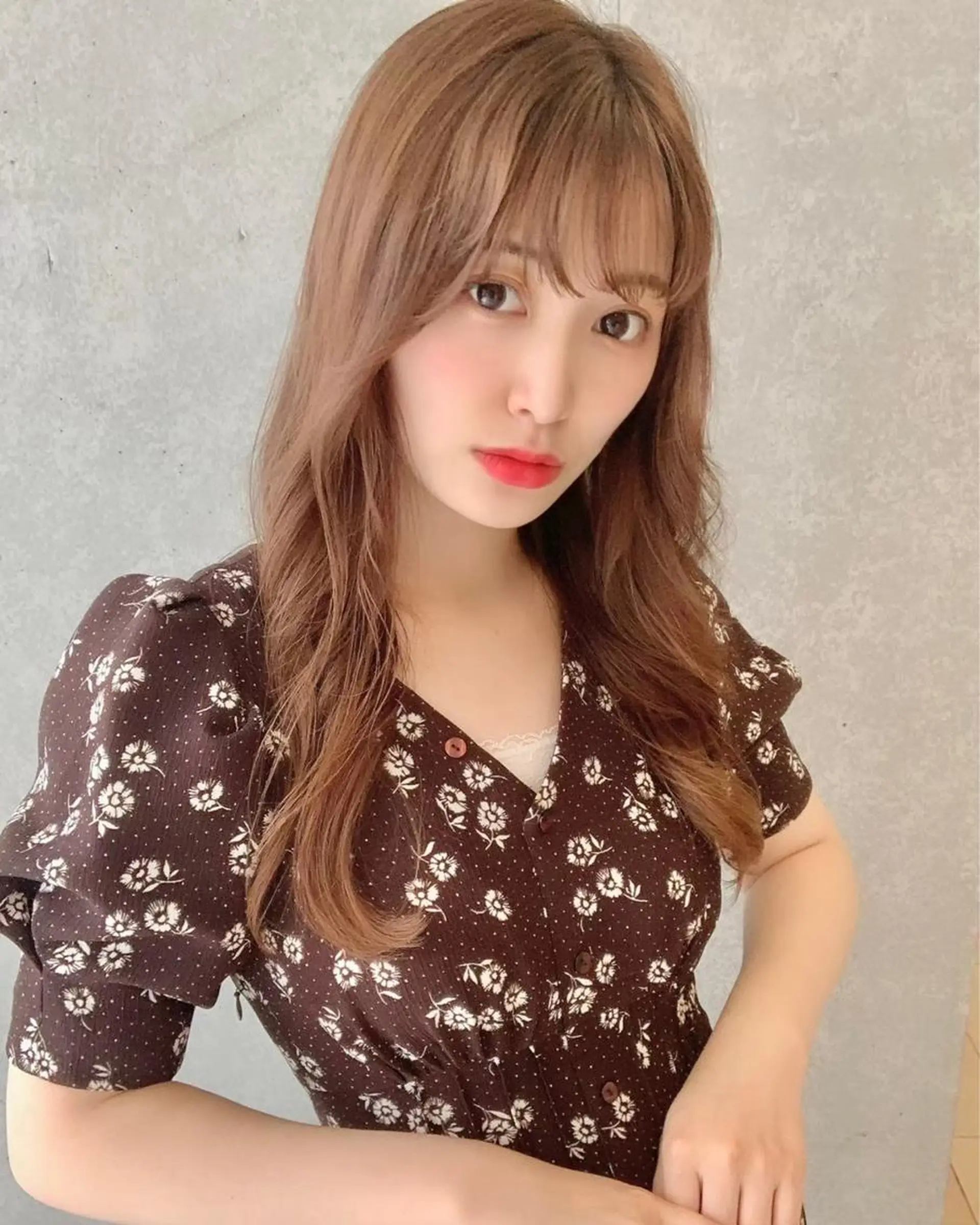 ロング 顔周り🇰🇷韓国 レイヤー/いづみ💞のヘアスタイル