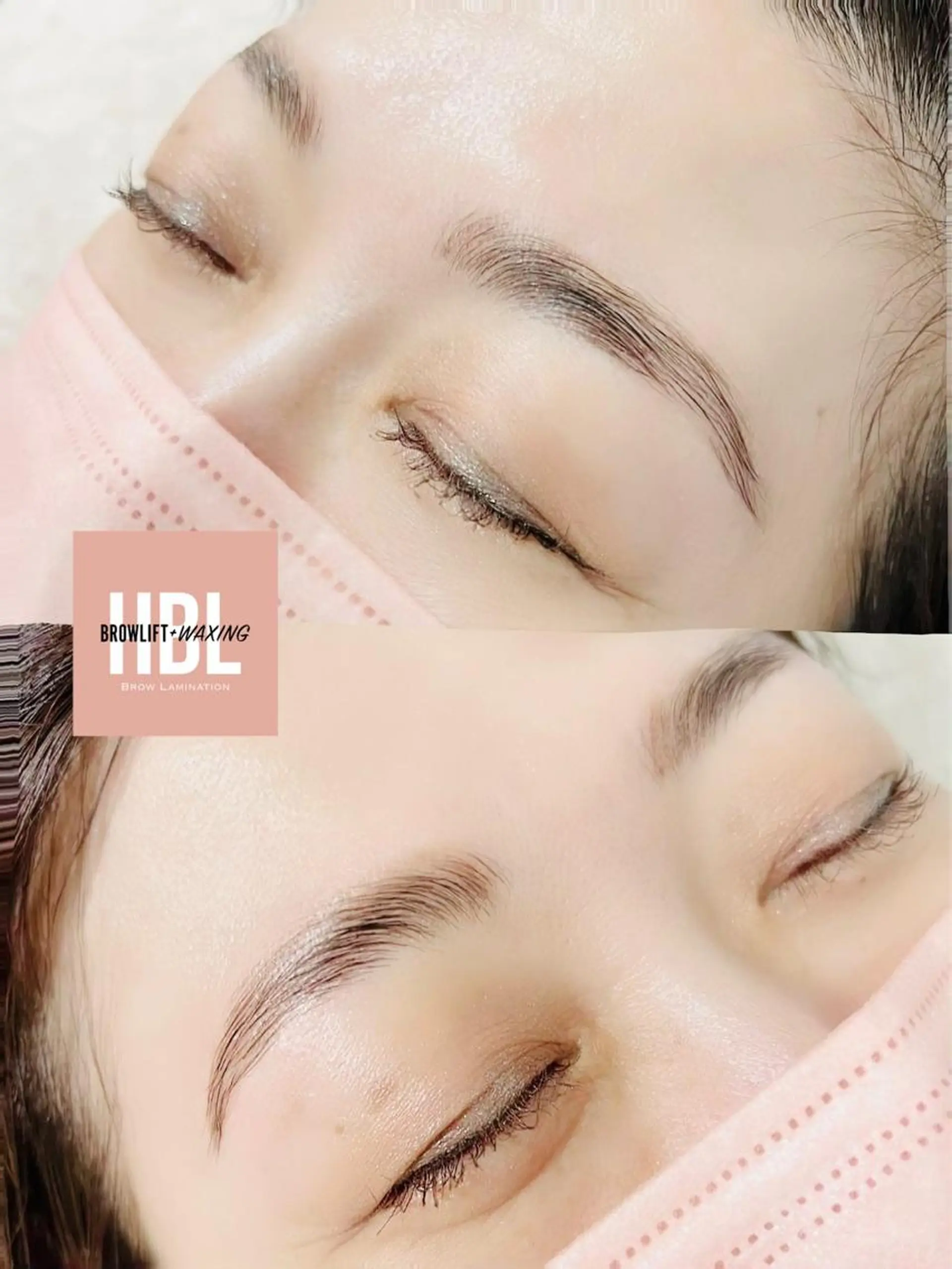 アイブロウ 眉カラー ハリウッドブロウリフト 眉毛ワックス脱毛 ワックス脱毛 その他(アイブロウ) eyelash presh yukaのマツエク・マツパデザイン