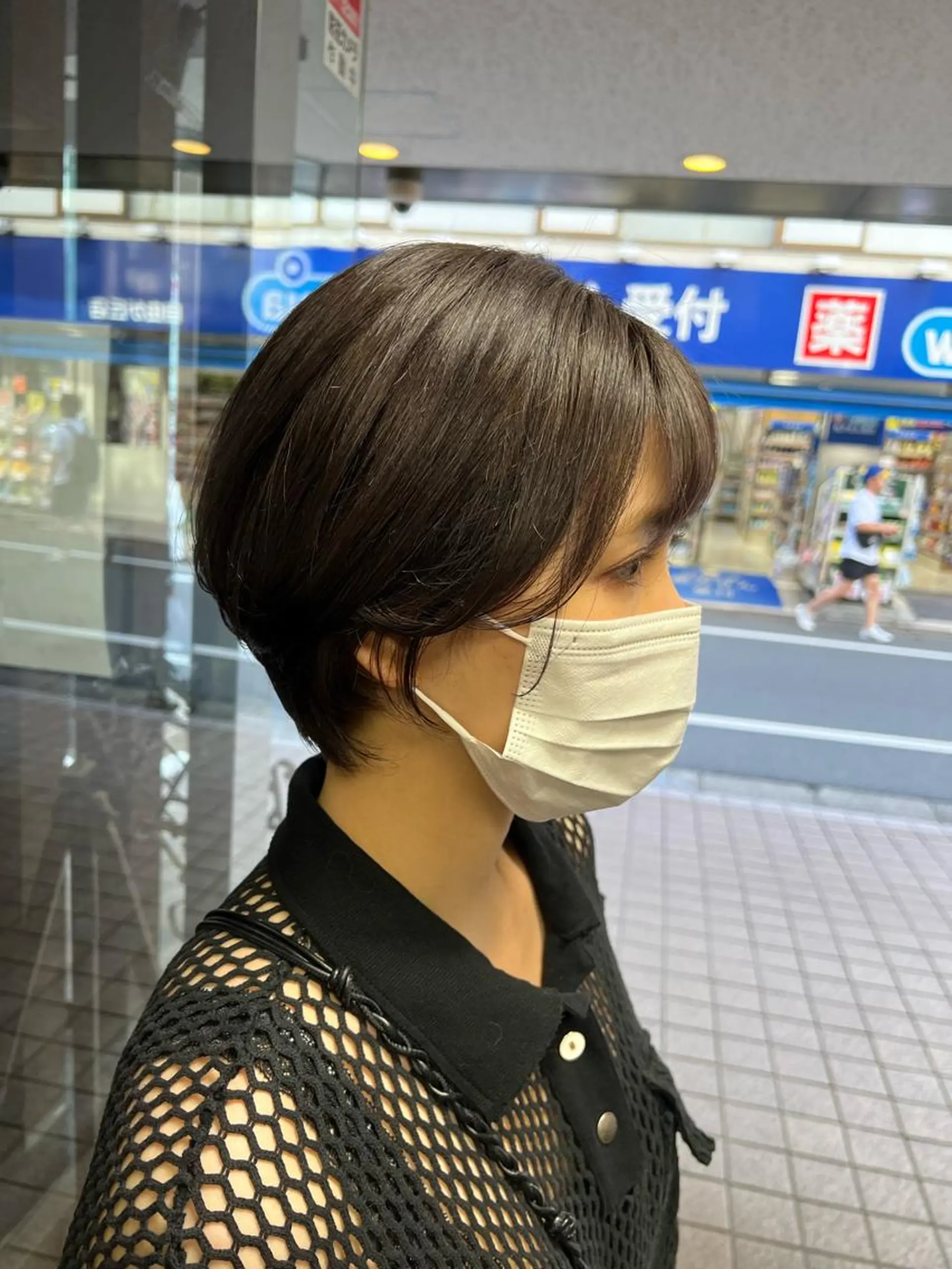 ショート カラー カット ヘアカラー トリートメント 小笠原 悠斗のヘアスタイル