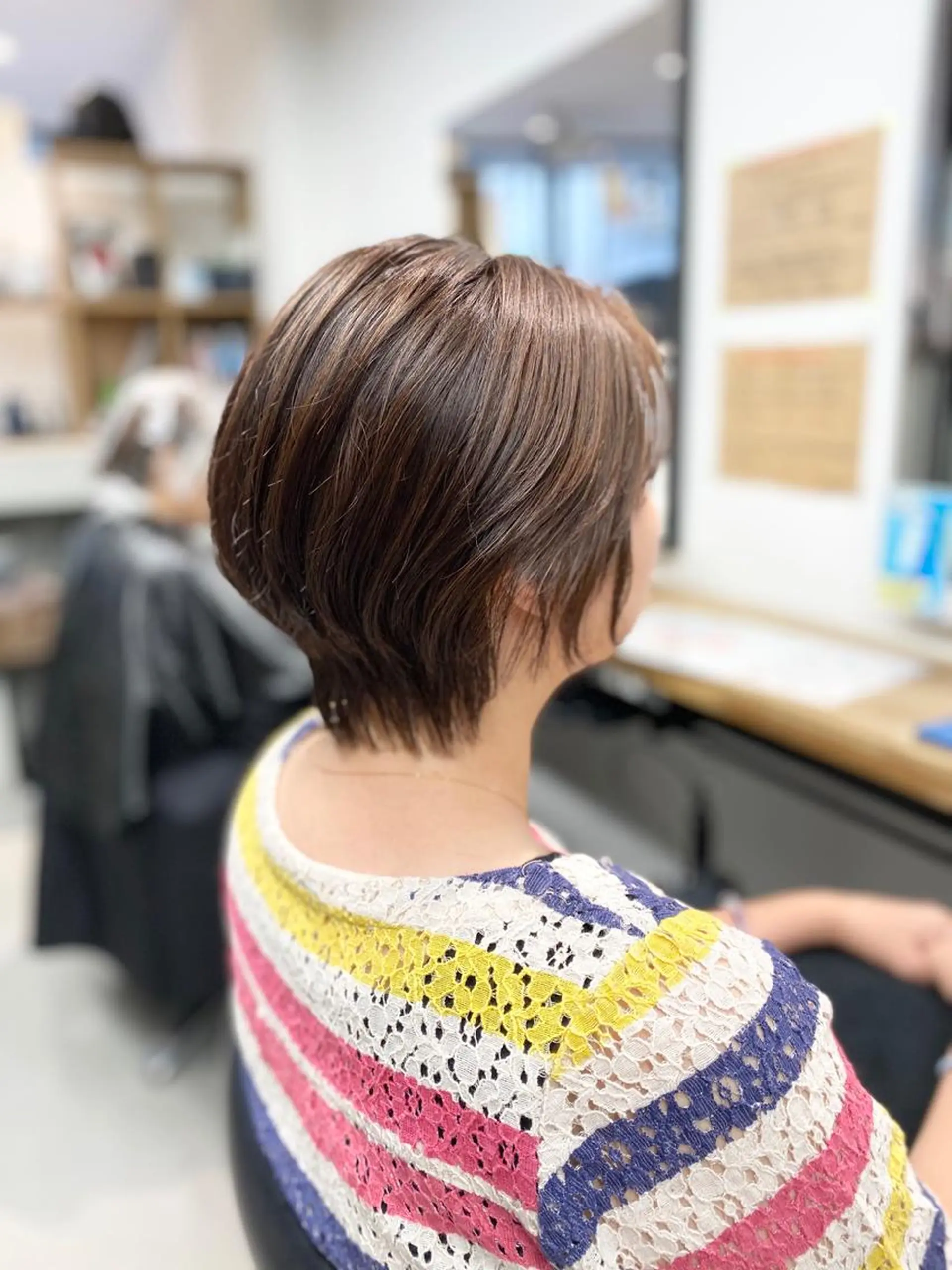 ショート カラー ショートヘア 柏サニーズ✂︎クセ毛 ◎ショート◎正樹のヘアスタイル
