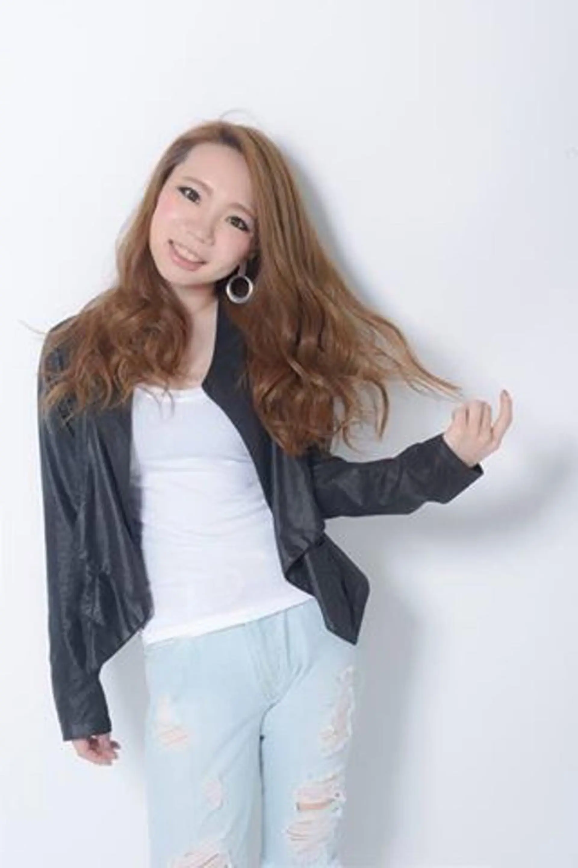 ロング アッシュ アッシュブラウン カット ヘアカラー トリートメント 名駅Private Salon　Noaのヘアスタイル