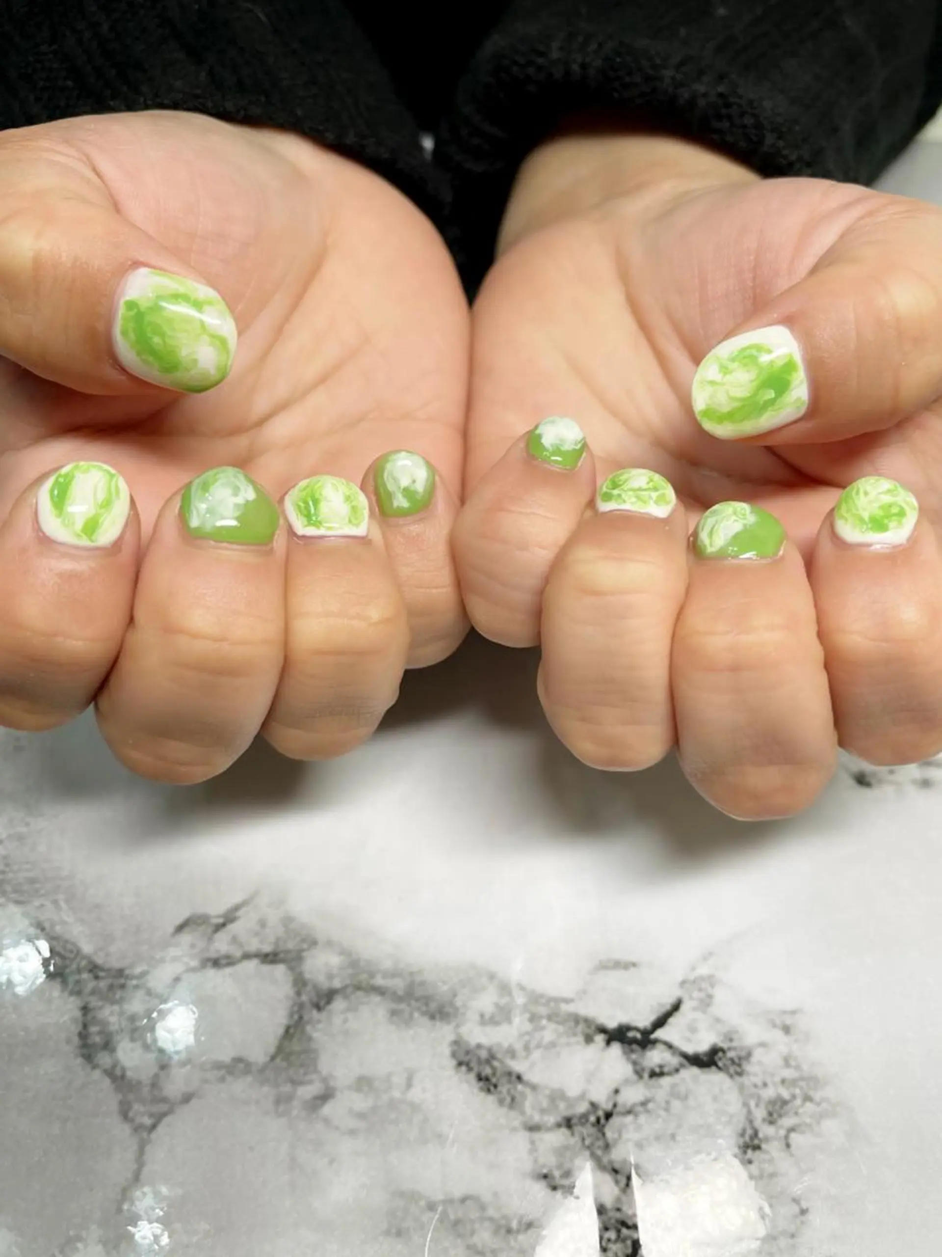 ネイル アートネイル フットネイル oki nailのネイルデザイン