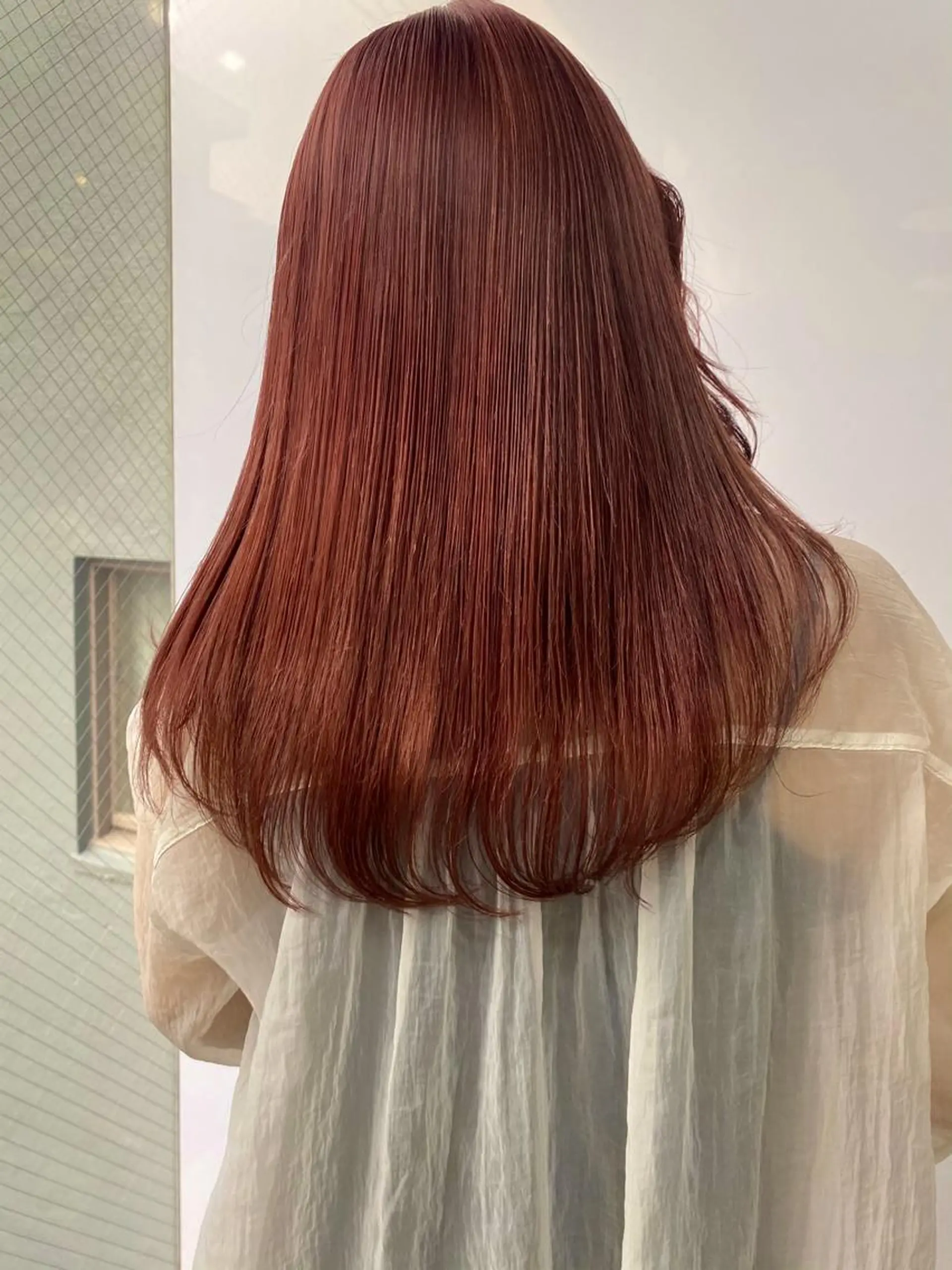 ロング カラー ピンクカラー カット ヘアカラー トリートメント Day&Night 粋所属・【天神／大名】 Honoka．のヘアスタイル