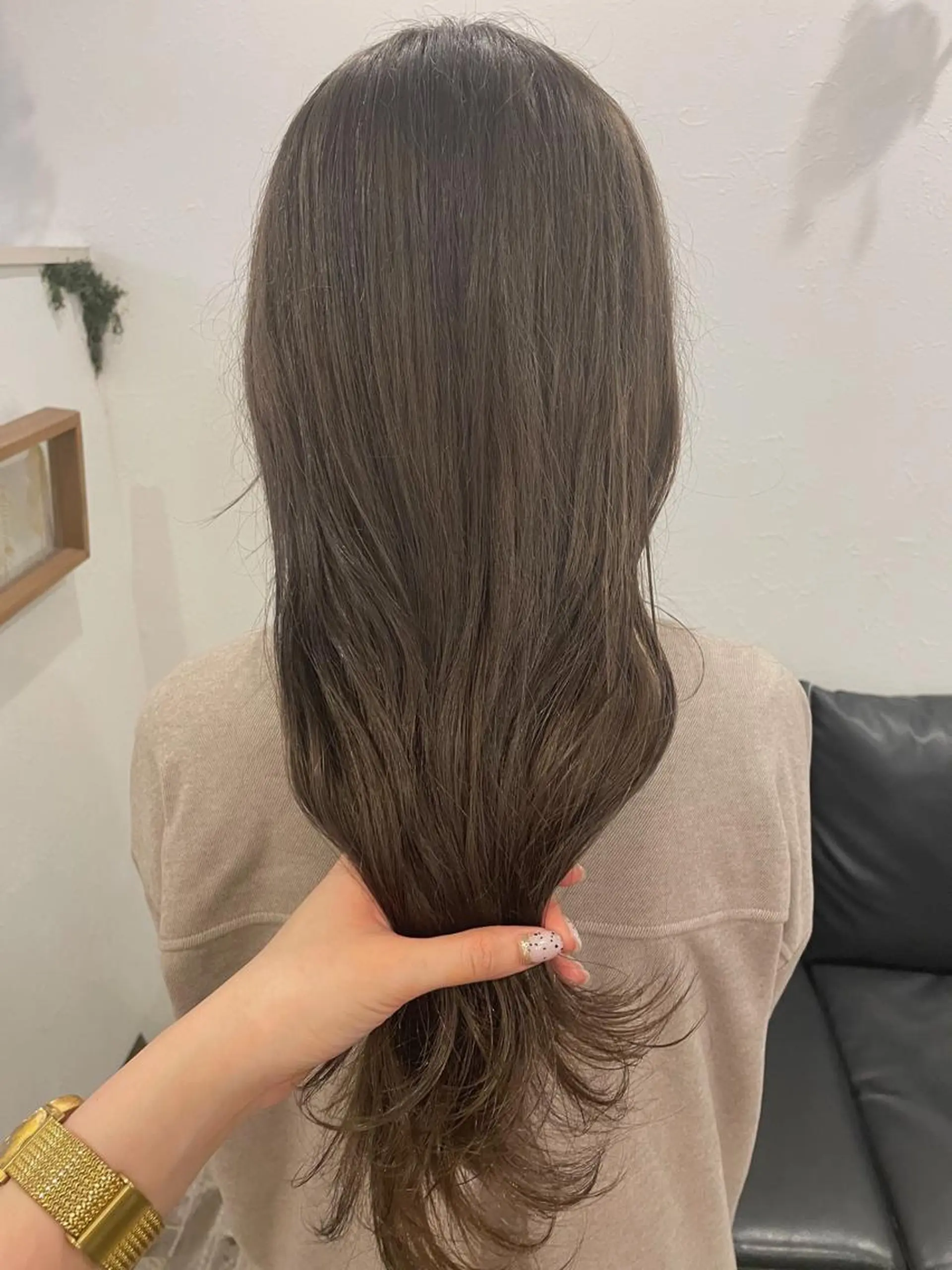 ロング カラー グレージュ ヘアカラー m ā l o.🌷 サカモトマイコのヘアスタイル