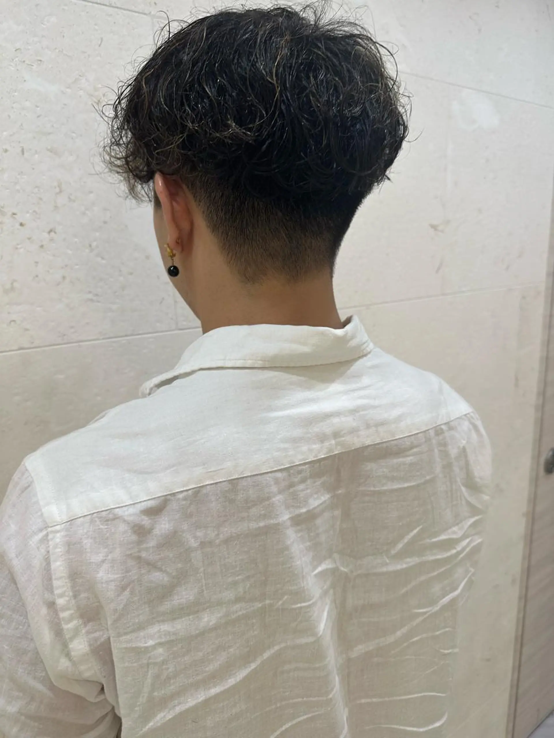 ショート メンズ 刈り上げ 安田 柚月のヘアスタイル