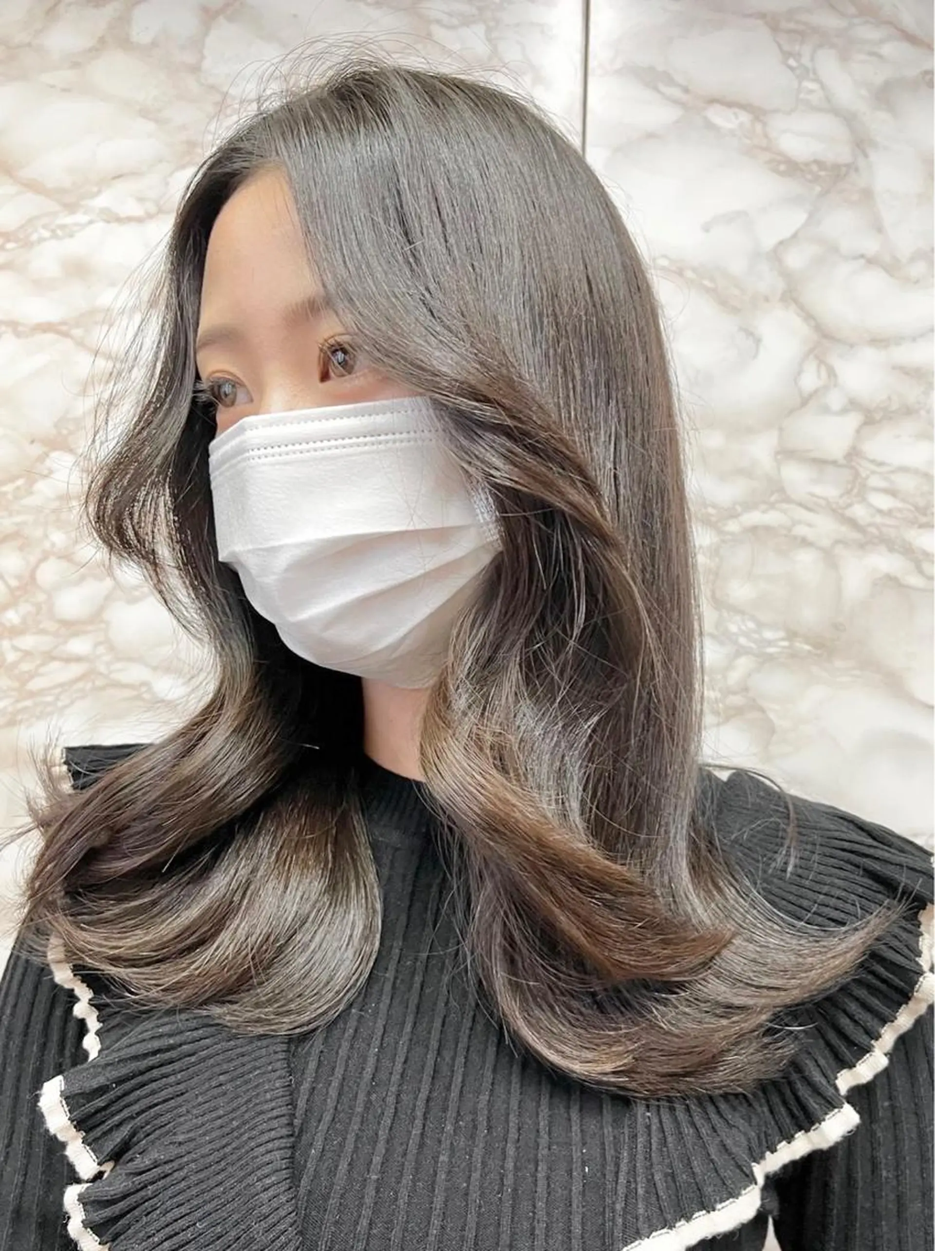 ロング 髪質改善／艶髪特化 /柔らかさ/清水翔矢のヘアスタイル