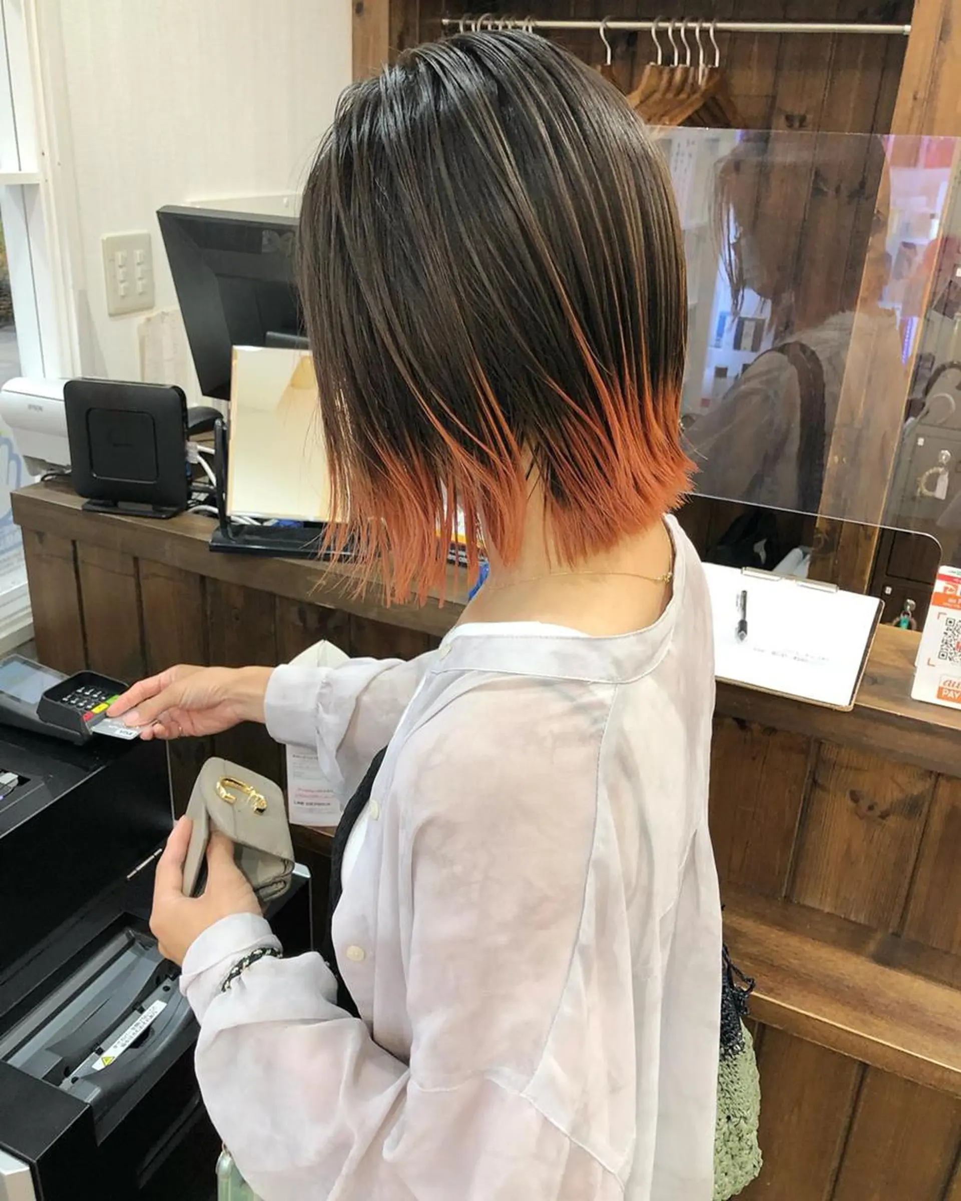 カラー アディクシーカラー アッシュ ブリーチ ダブルカラー グラデーションカラー 🌈ハイトーン/ ワタル🌈のヘアスタイル