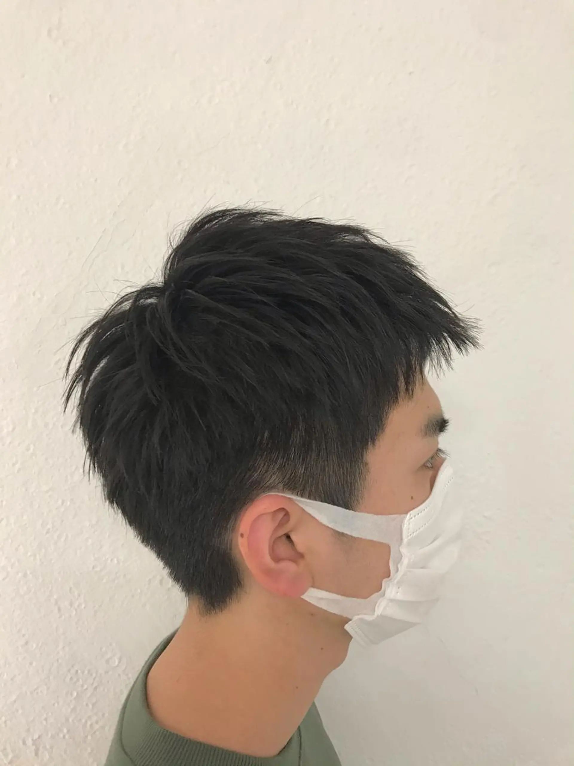 ショート メンズ アップバング 【東北メンズヘア1 位受賞🥇】本間祐太のヘアスタイル