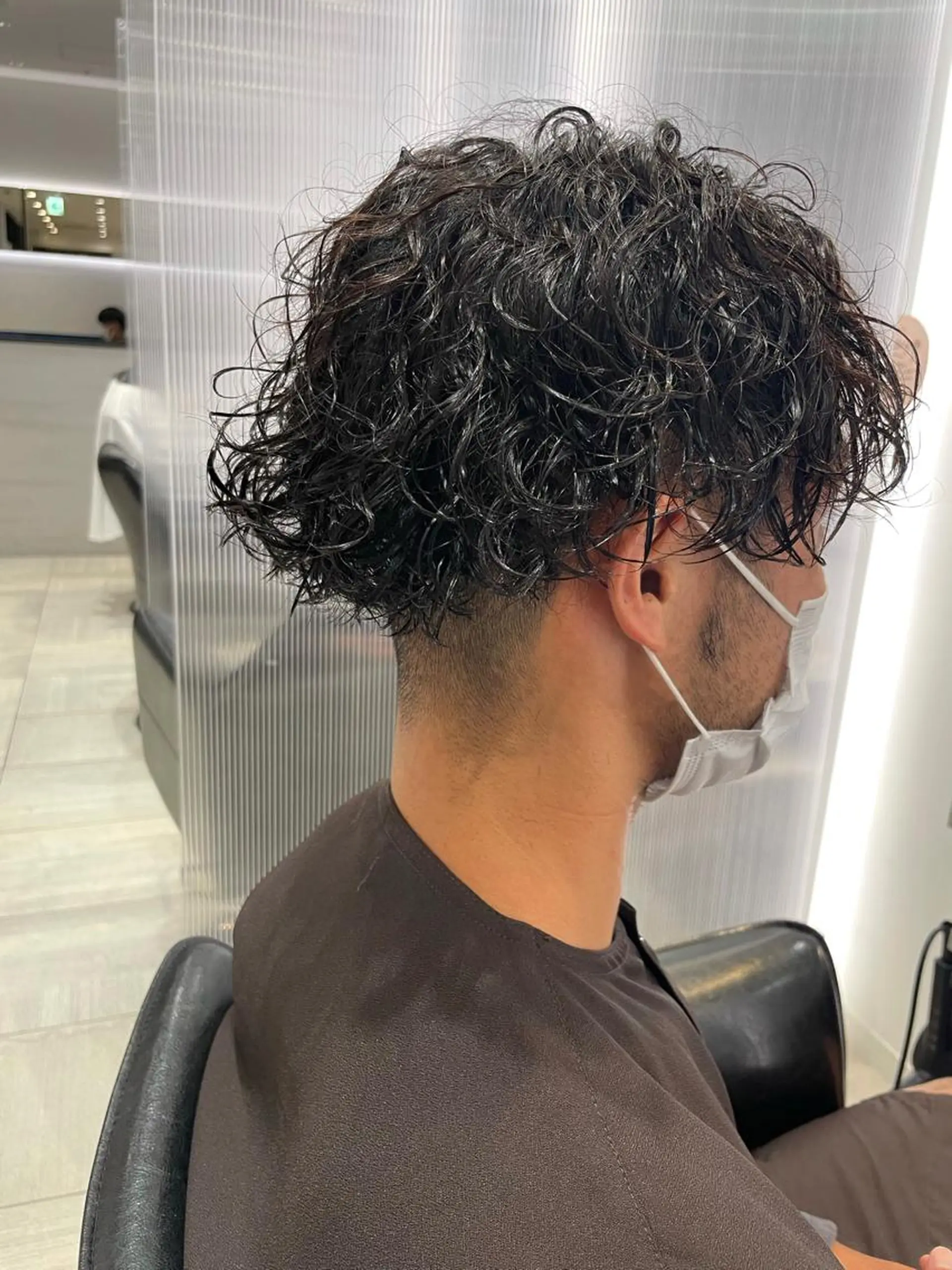 パーマ メンズ アースセンター南所属・大引 優のヘアスタイル