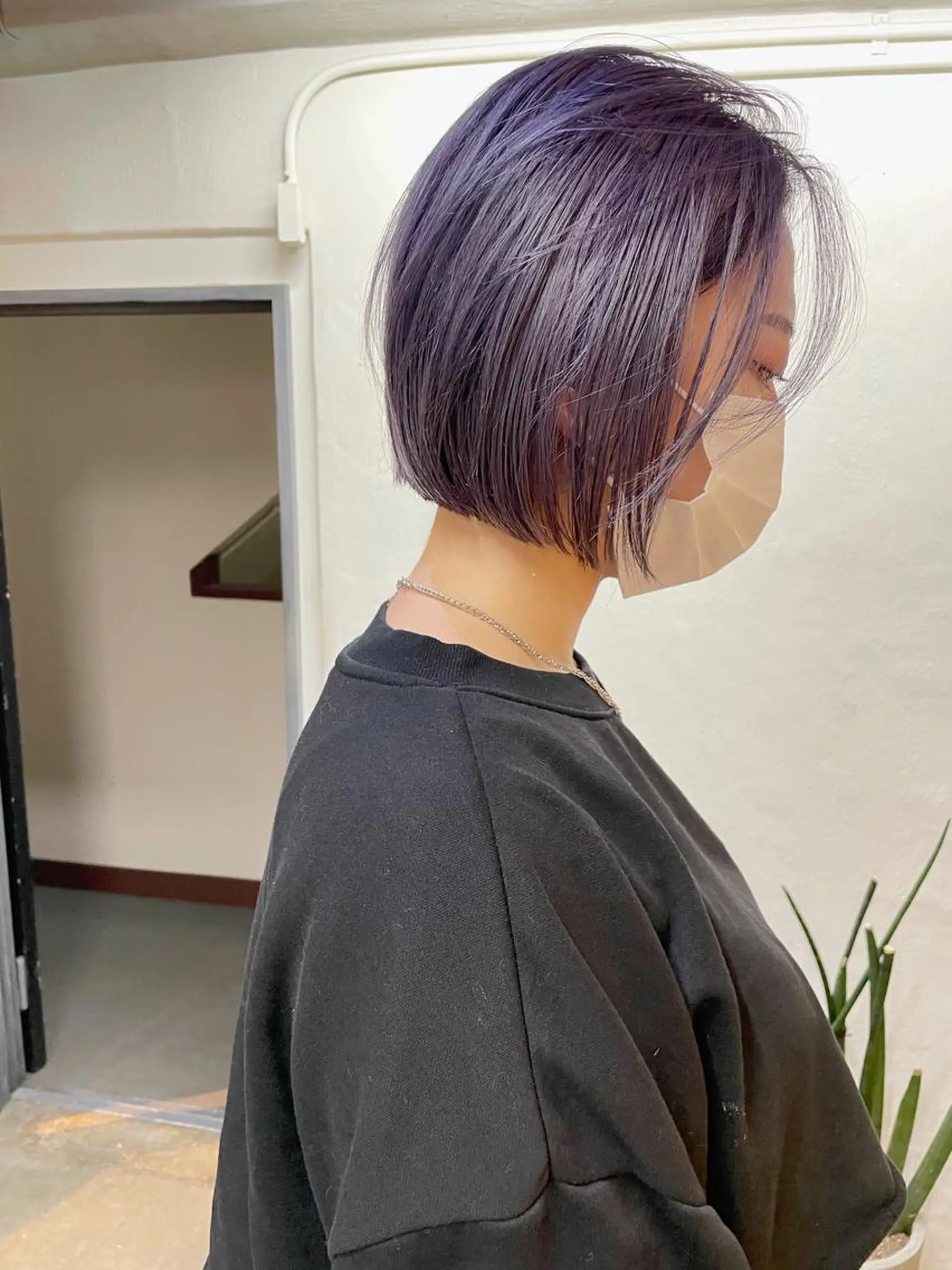 ショート カラー ヘアアレンジ 丸山渉/パーマ エフェクトブリーチのヘアスタイル