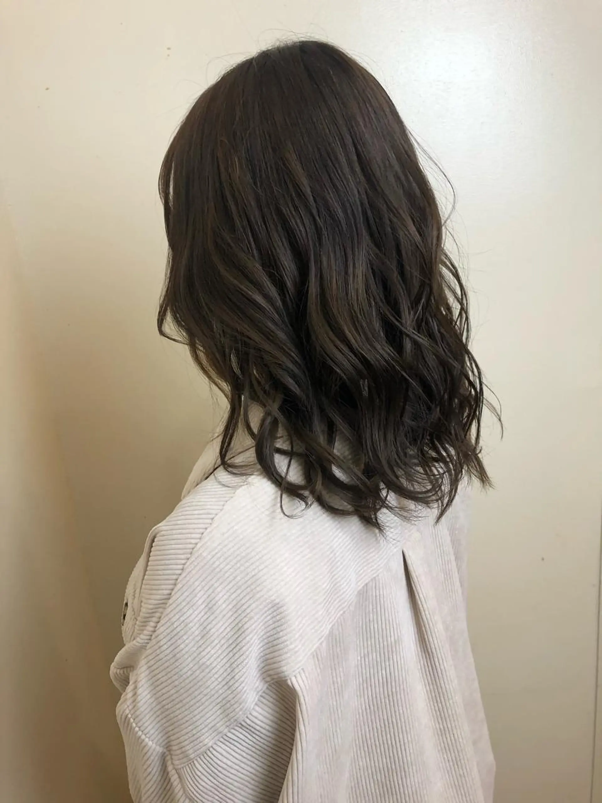 セミロング カラー 長瀬 燎哉のヘアスタイル