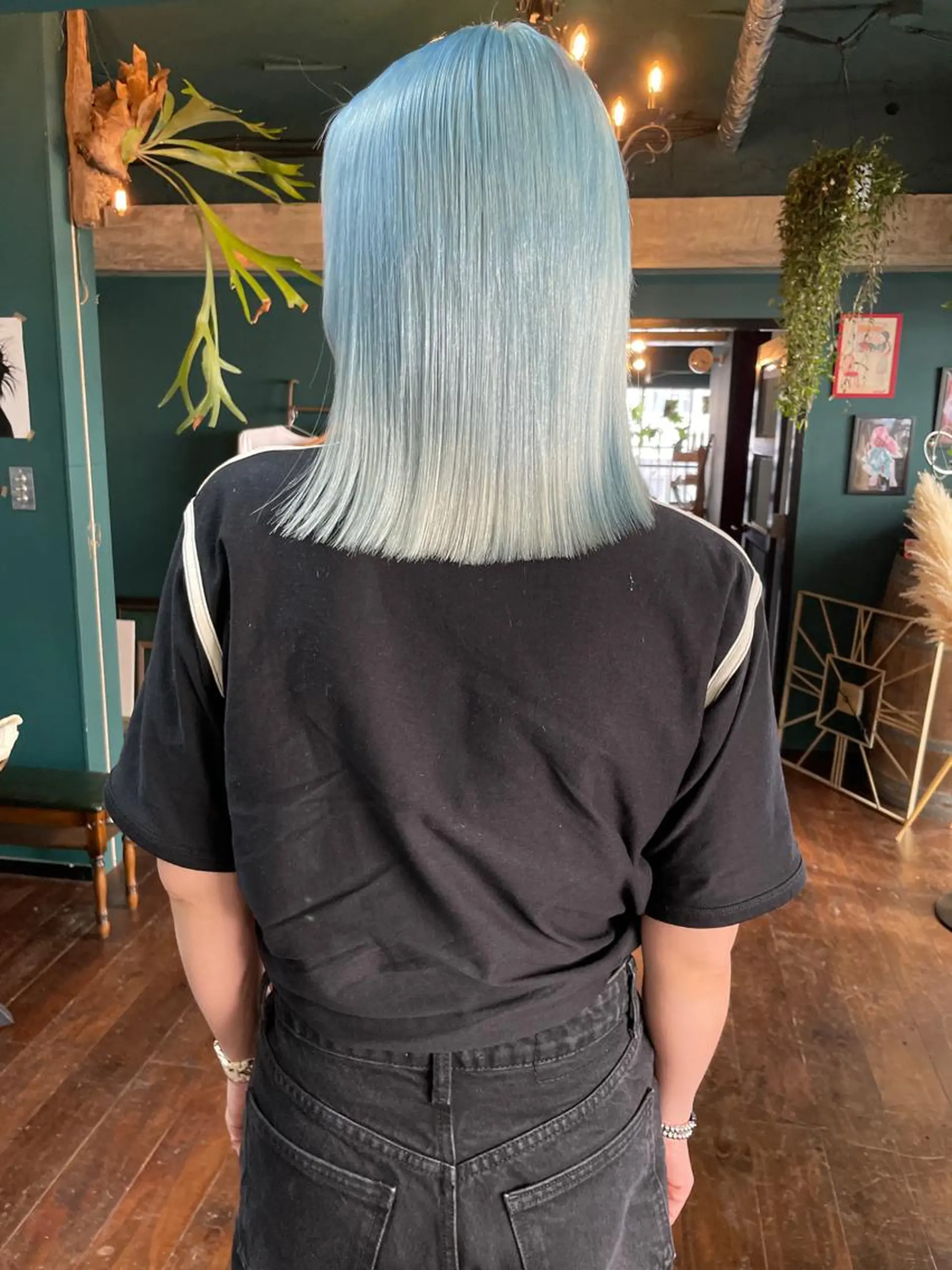 ミディアム カット ヘアカラー トリートメント vivre libre所属・vivre libreのヘアスタイル