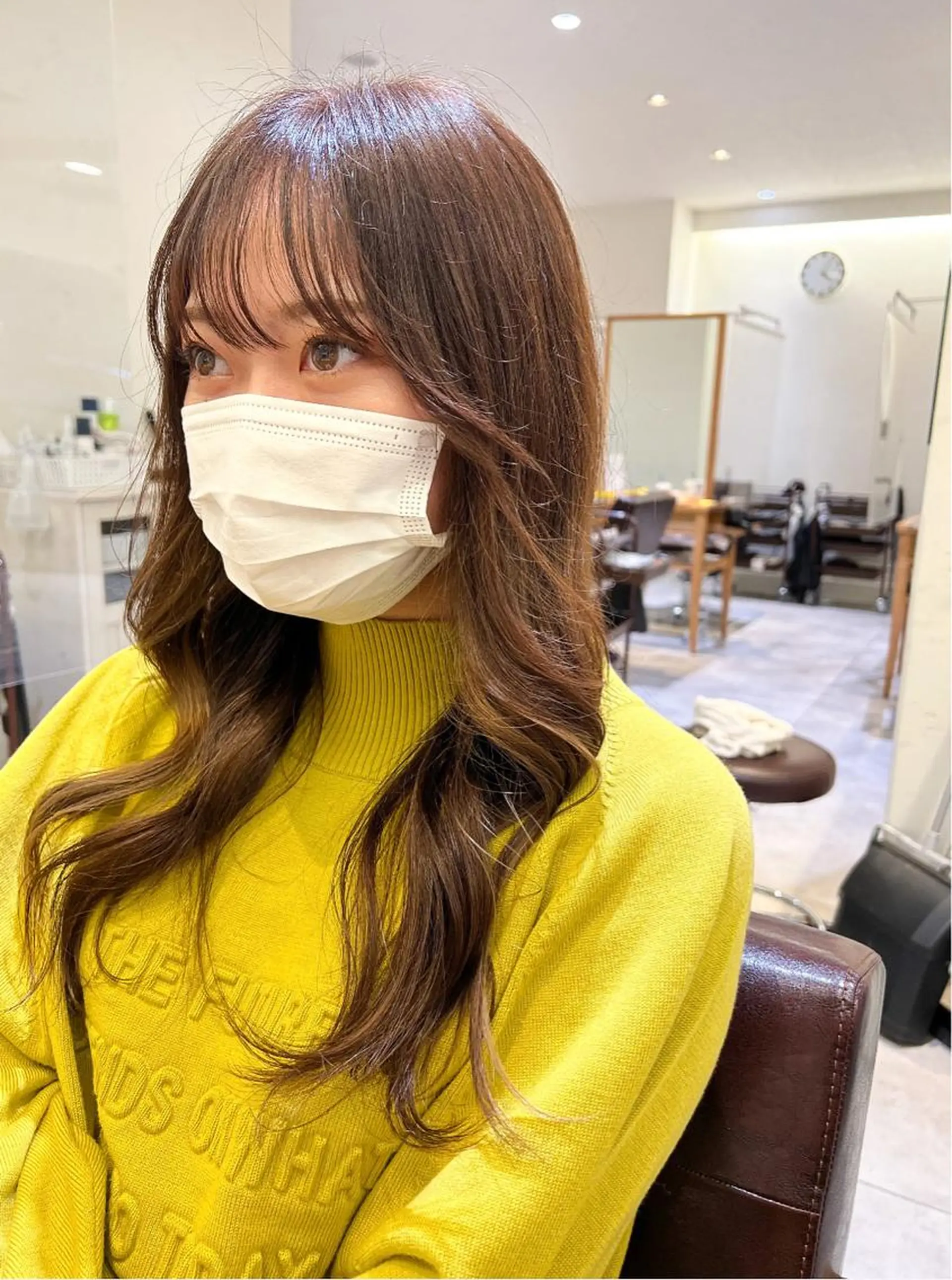 ロング カラー カット ヘアカラー 韓国ヘア×髪質改善 /yoshikaのヘアスタイル
