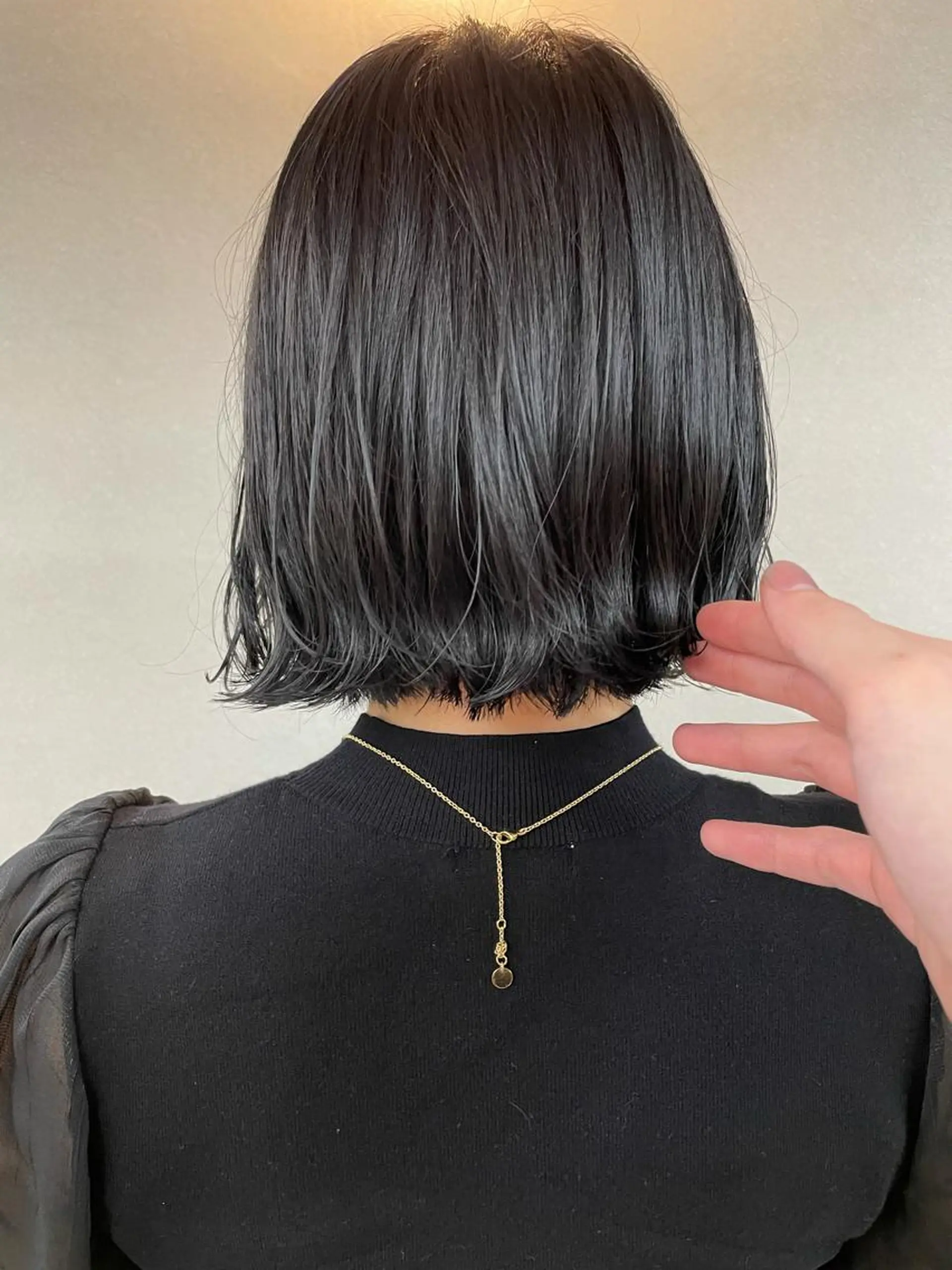 ミディアム カラー トリートメント ナリタ ミユウのヘアスタイル