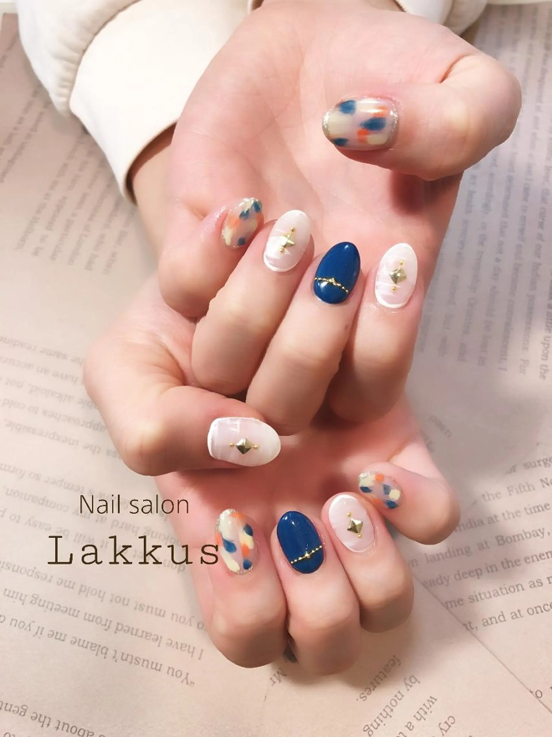 ネイル ハンドネイル Lakkus T－Mのネイルデザイン