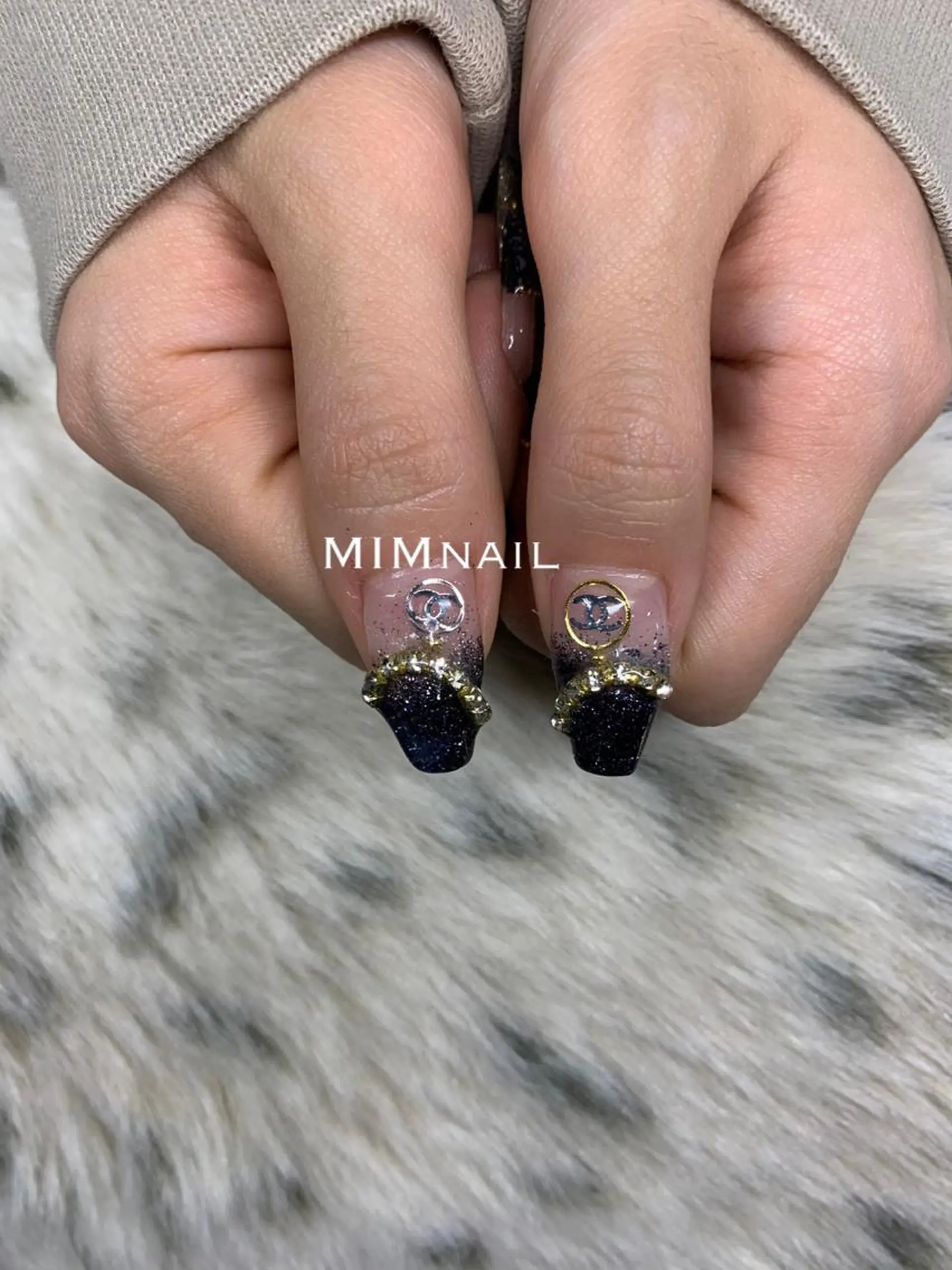 ネイル 長さ出し スカルプネイル *･*MIMnail *･゜ﾟ･*:･*のネイルデザイン