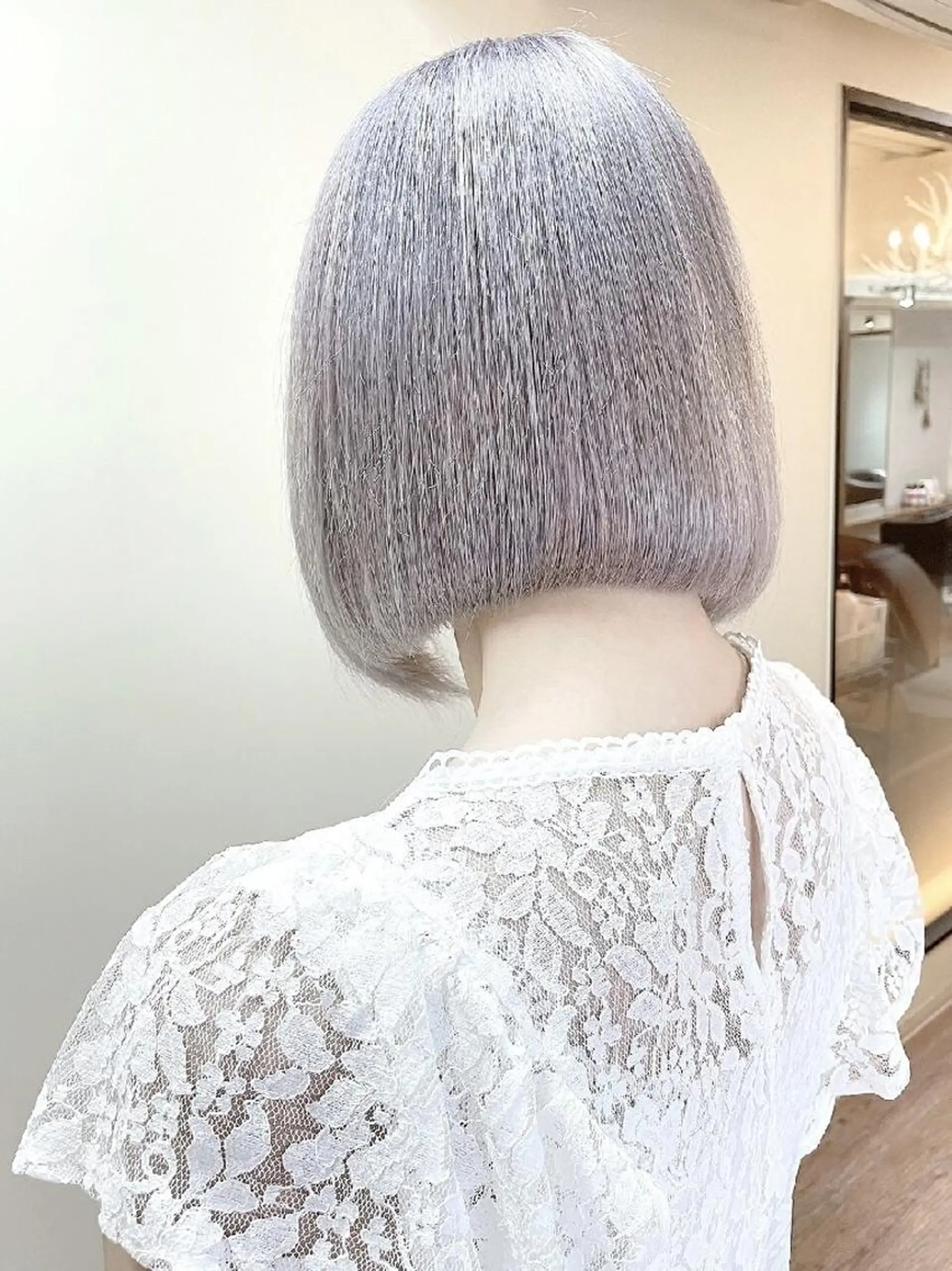 ミディアム 韓国特化エクステ🟨 エクステのヘアスタイル
