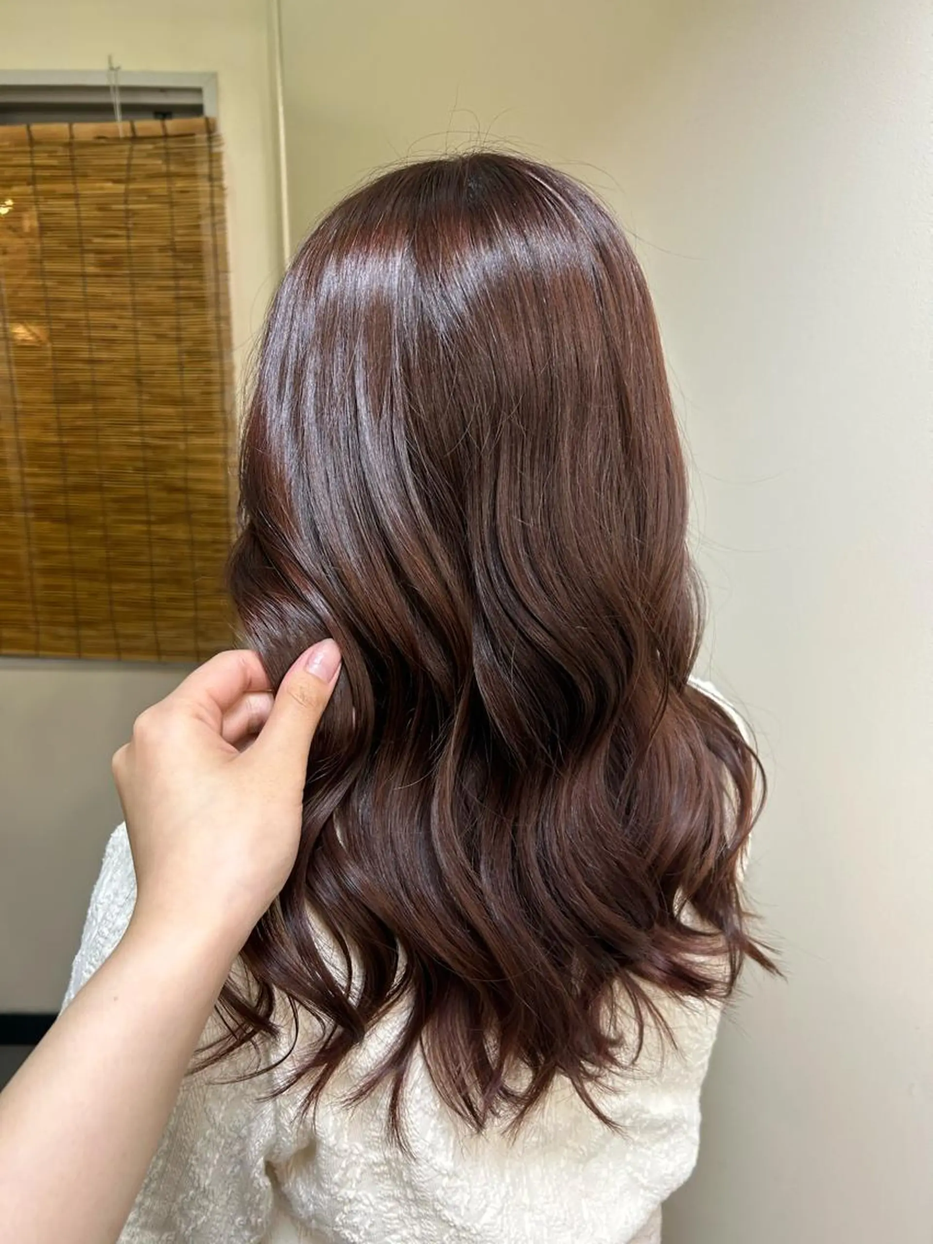 セミロング カラー ヘアアレンジ ☕️結【suii.】 ボブ/ヘアセット☕️のヘアスタイル