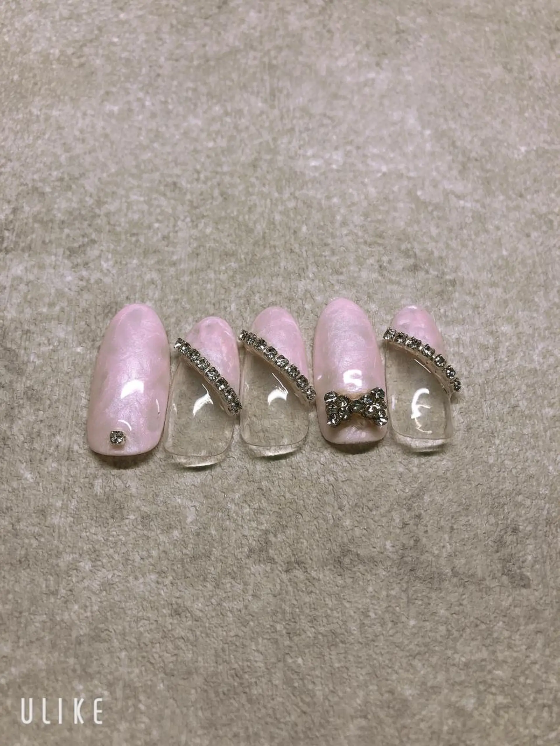 ネイル アートネイル フレンチネイル ジェルネイル グラデーション 韓国ネイル Nail room Bimano所属・Bimano seica♡+°のネイルデザイン