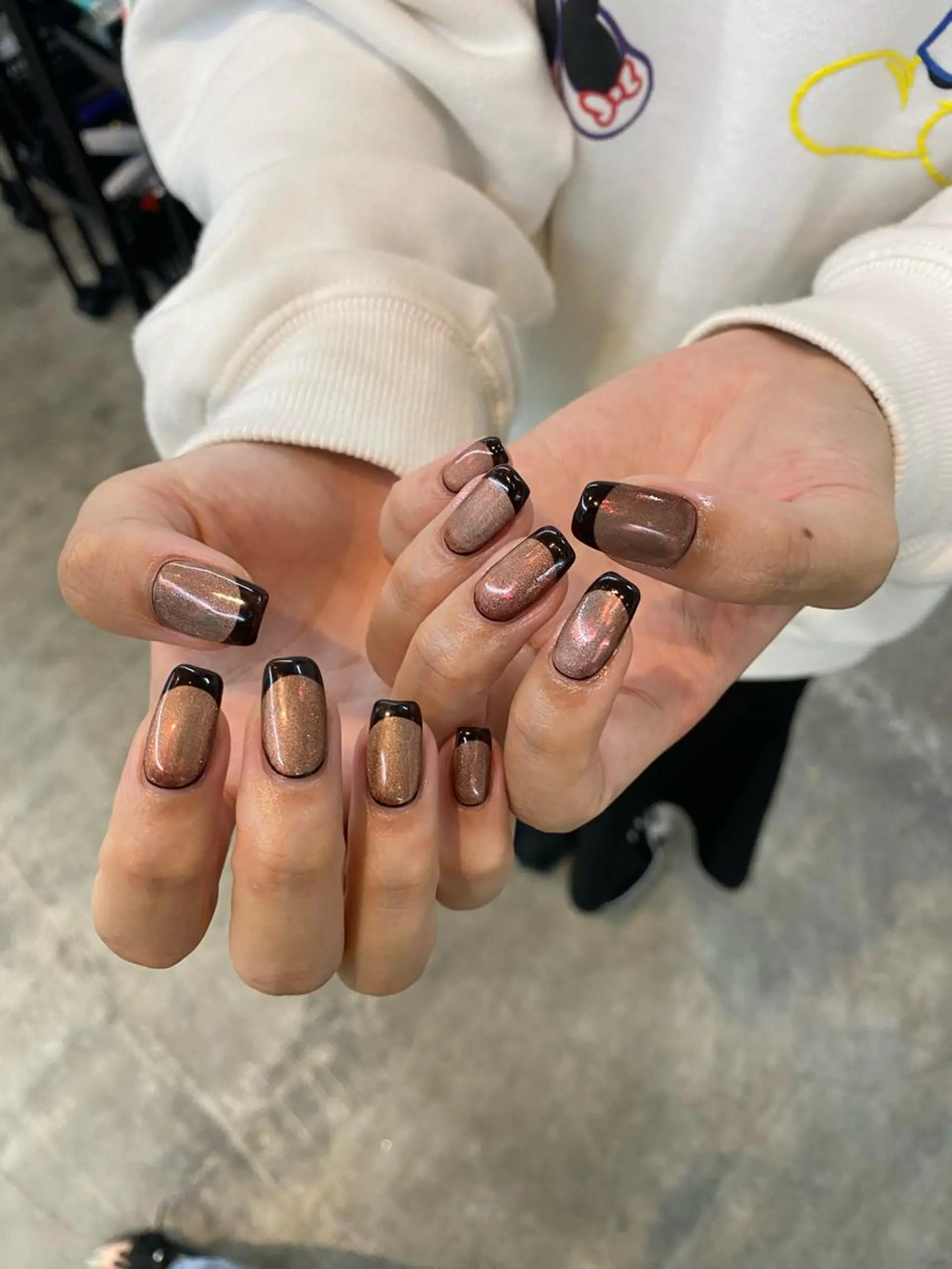 ネイル フレンチネイル nable.所属・望月 実莉のネイルデザイン