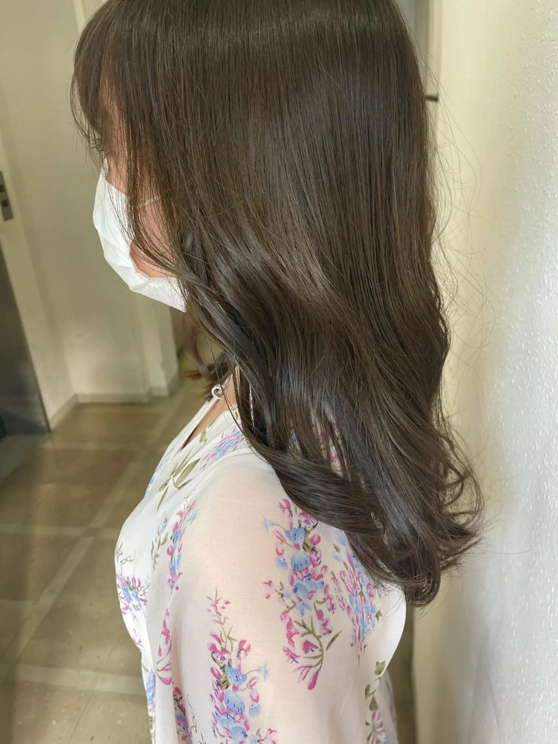 セミロング カット ヘアカラー 韓国 / 中国ヘア 🦋Noniのヘアスタイル