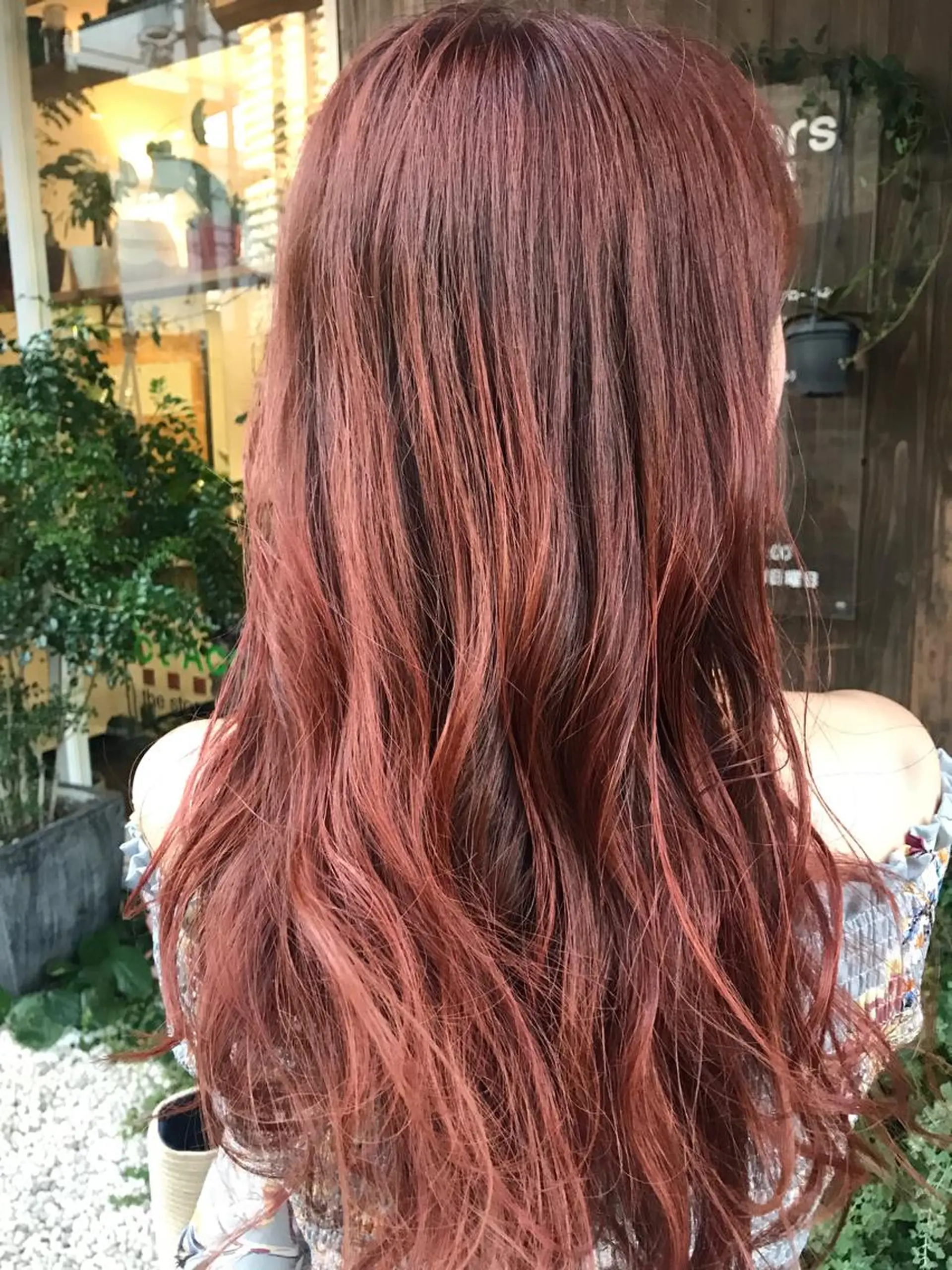 セミロング カラー ブリーチ ブリーチなしカラー ピンクカラー 【お悩み解決】 松尾一気のヘアスタイル