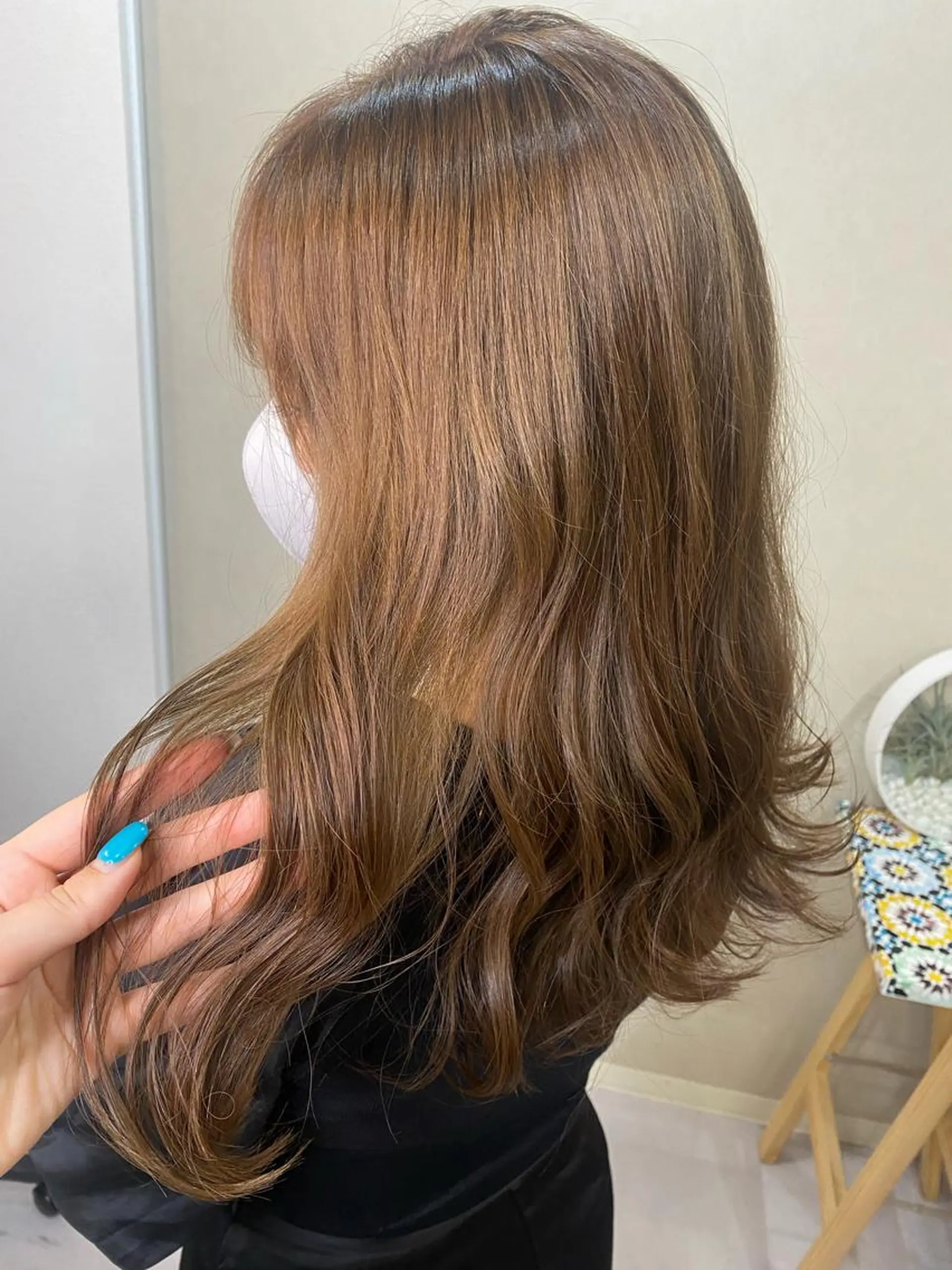ロング 大久保 愛のヘアスタイル