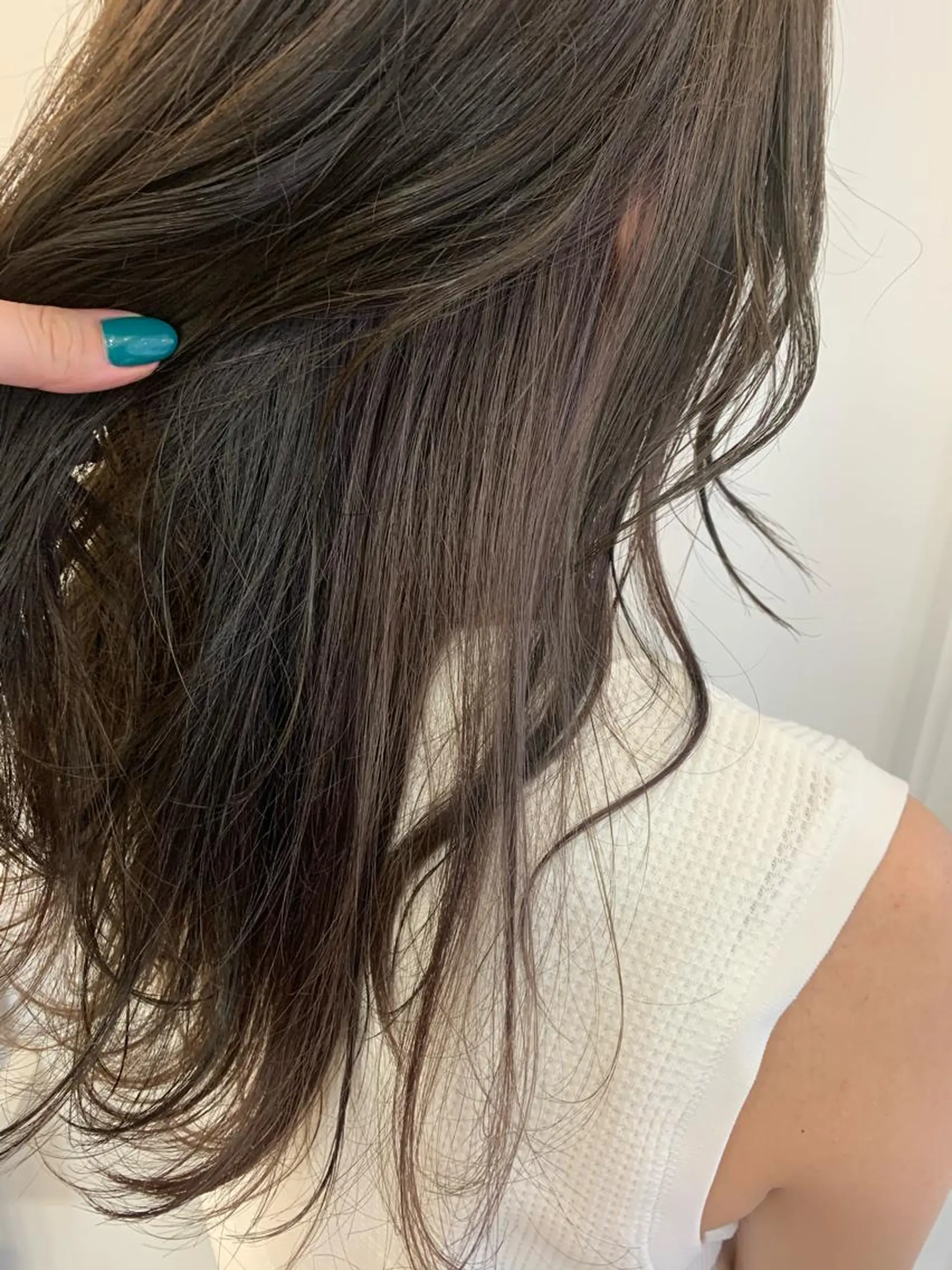 ロング カラー カット ヘアカラー トリートメント 半個室サロン/透明感 /艶髪♡岸上 温♡のヘアスタイル