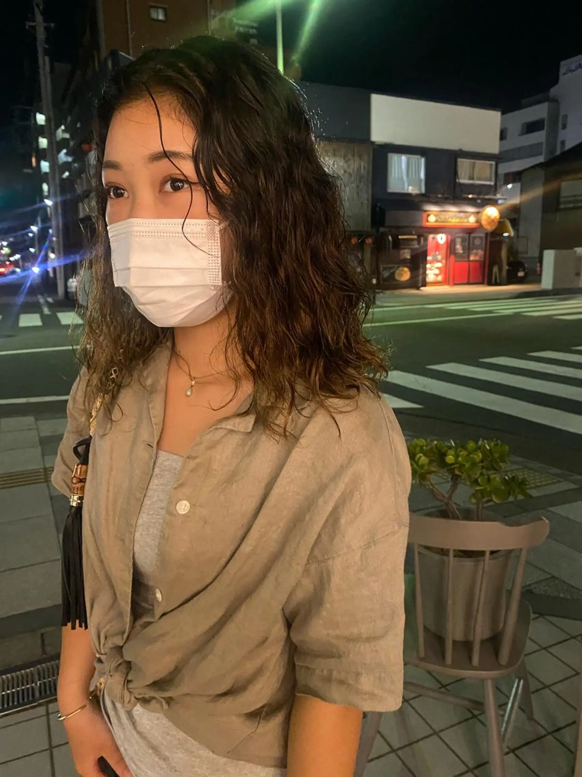 セミロング パーマ パーマ パーマ指名No1 /namiのヘアスタイル