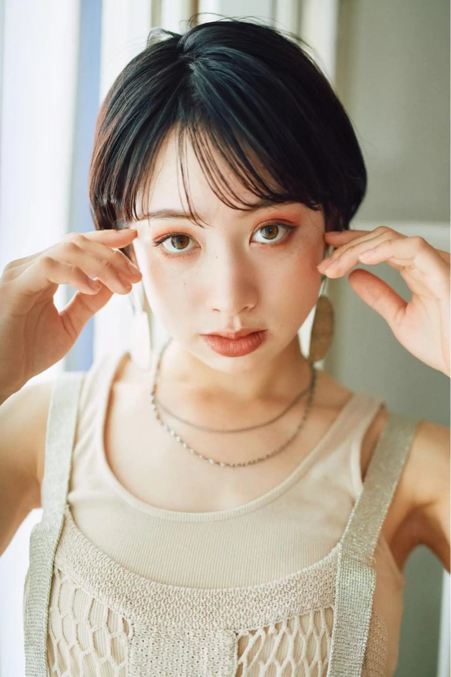ショート 縮毛矯正/髪質改善 斉藤春のヘアスタイル