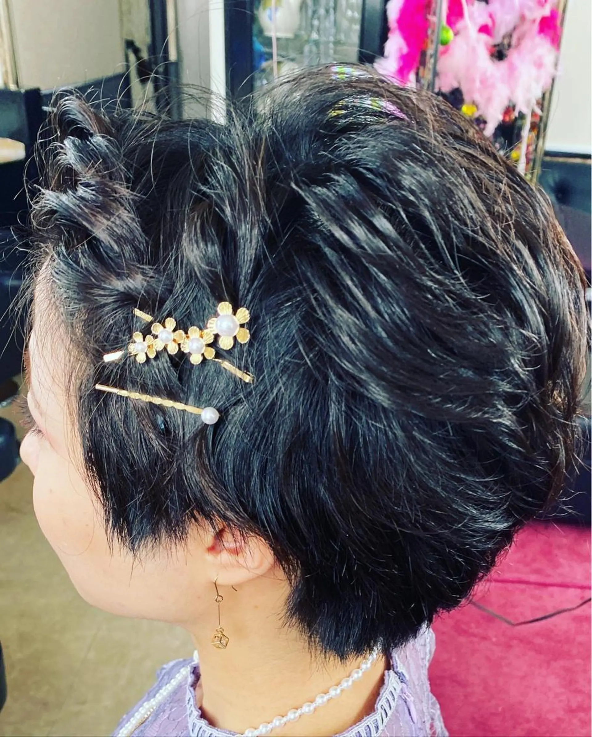 ショート ショートヘア 銀河 ティンガーラのヘアスタイル
