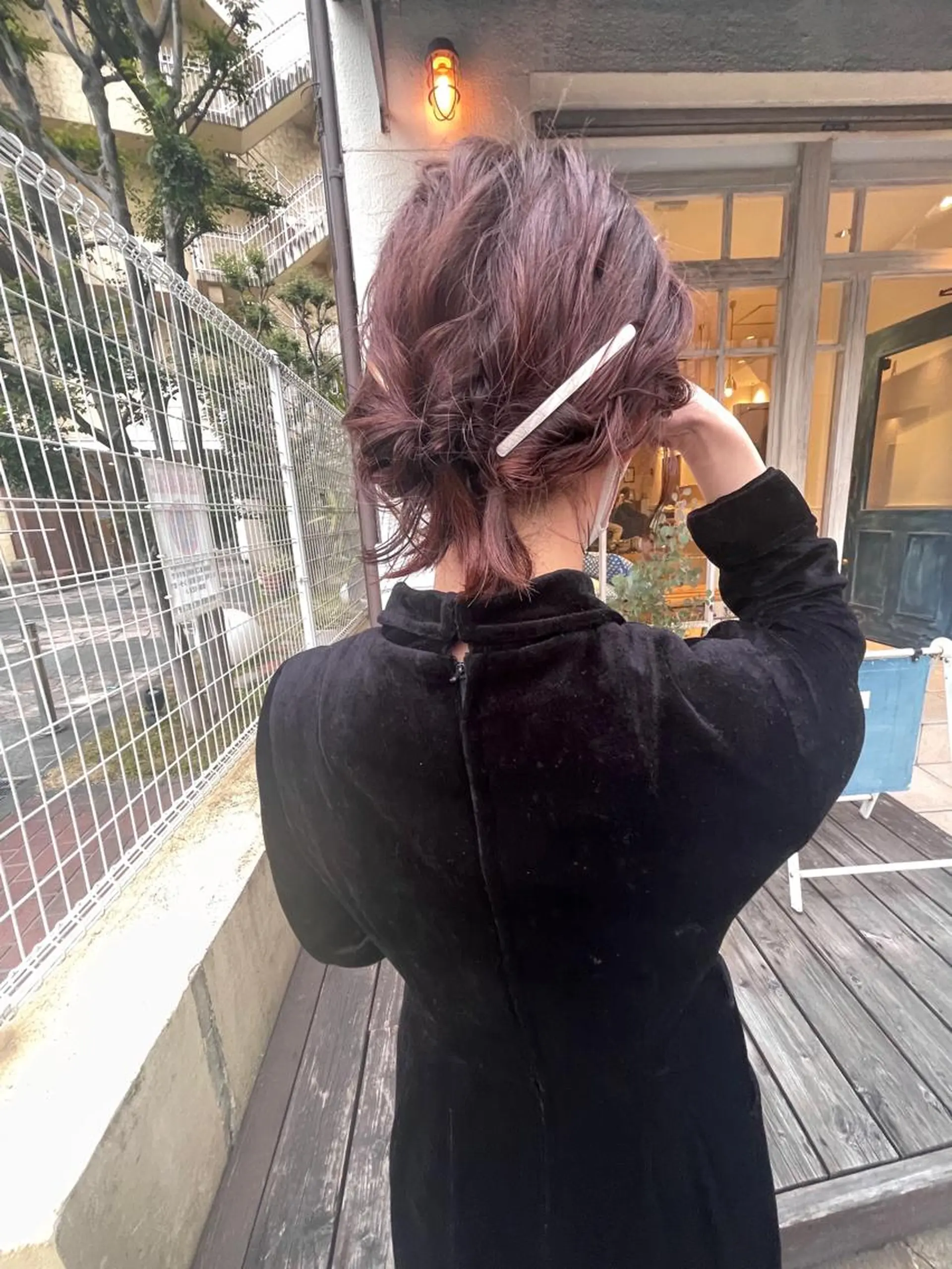 カラー ヘアアレンジ Musiiik ホンダリサコのヘアスタイル