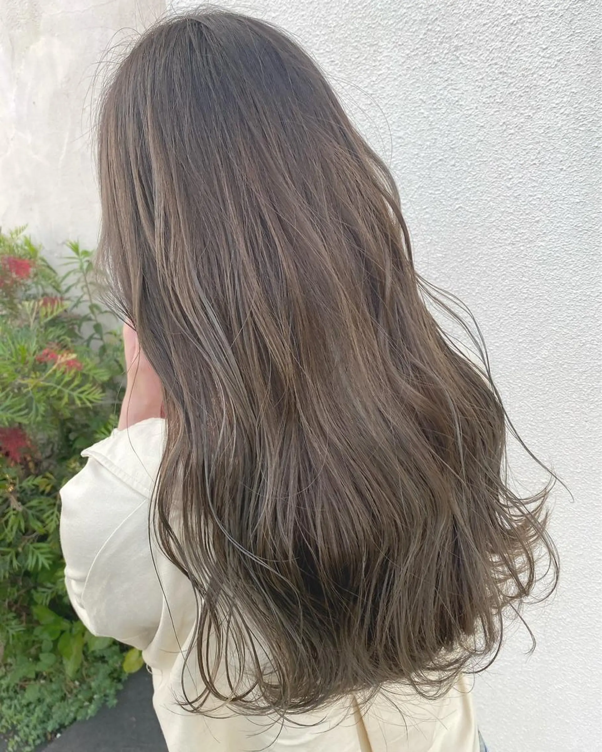 ロング アッシュ spin hair桂店所属・spin hair桂 高宮彩花のヘアスタイル