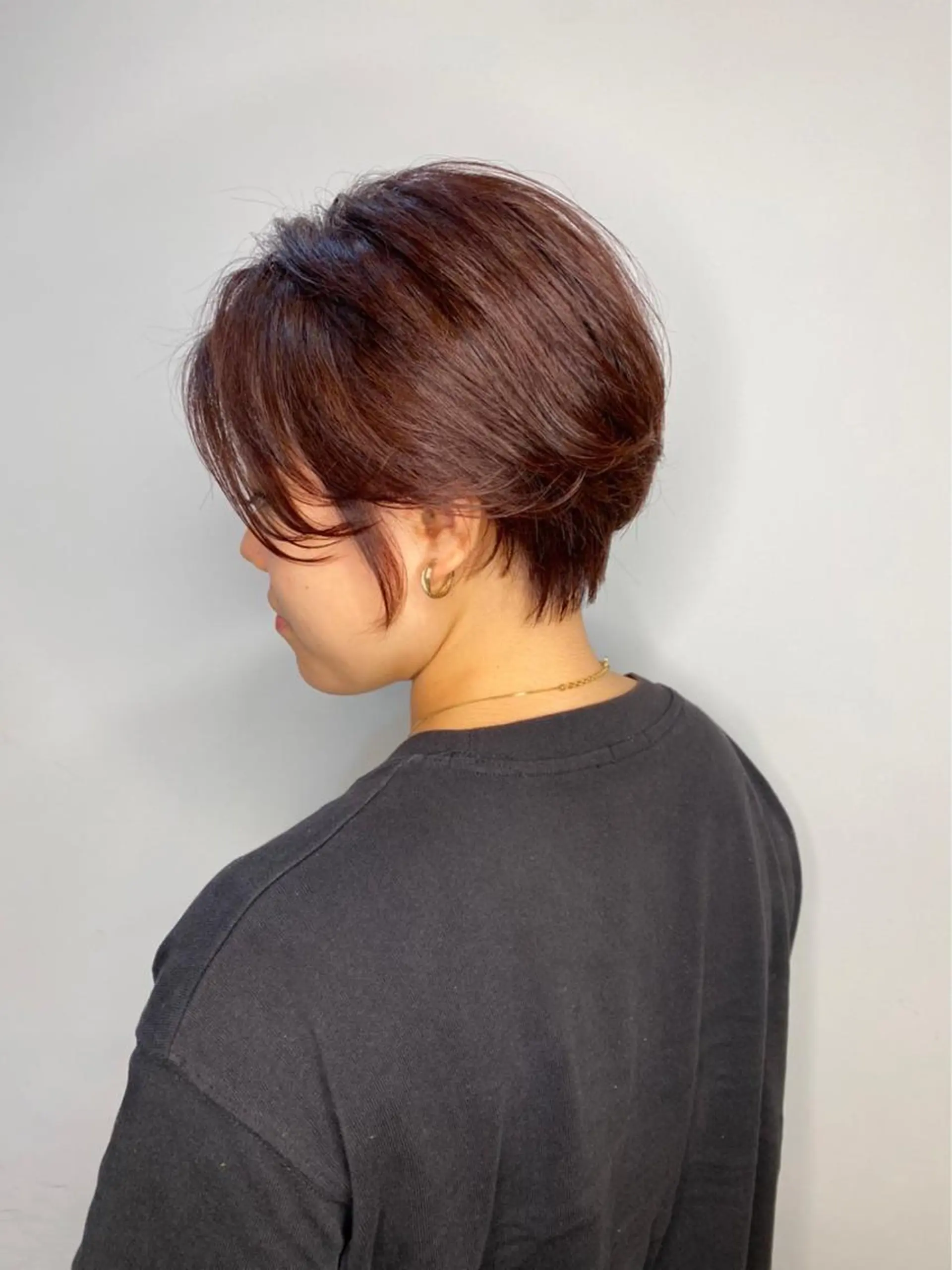 カラー ショートカット 🌸 飯野 舞桜のヘアスタイル