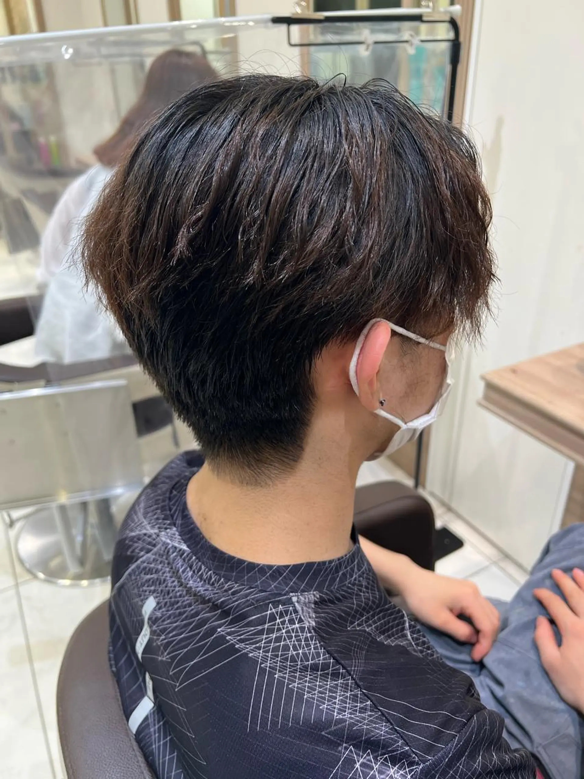 メンズ 顔周り/韓国レイヤー junkaのヘアスタイル