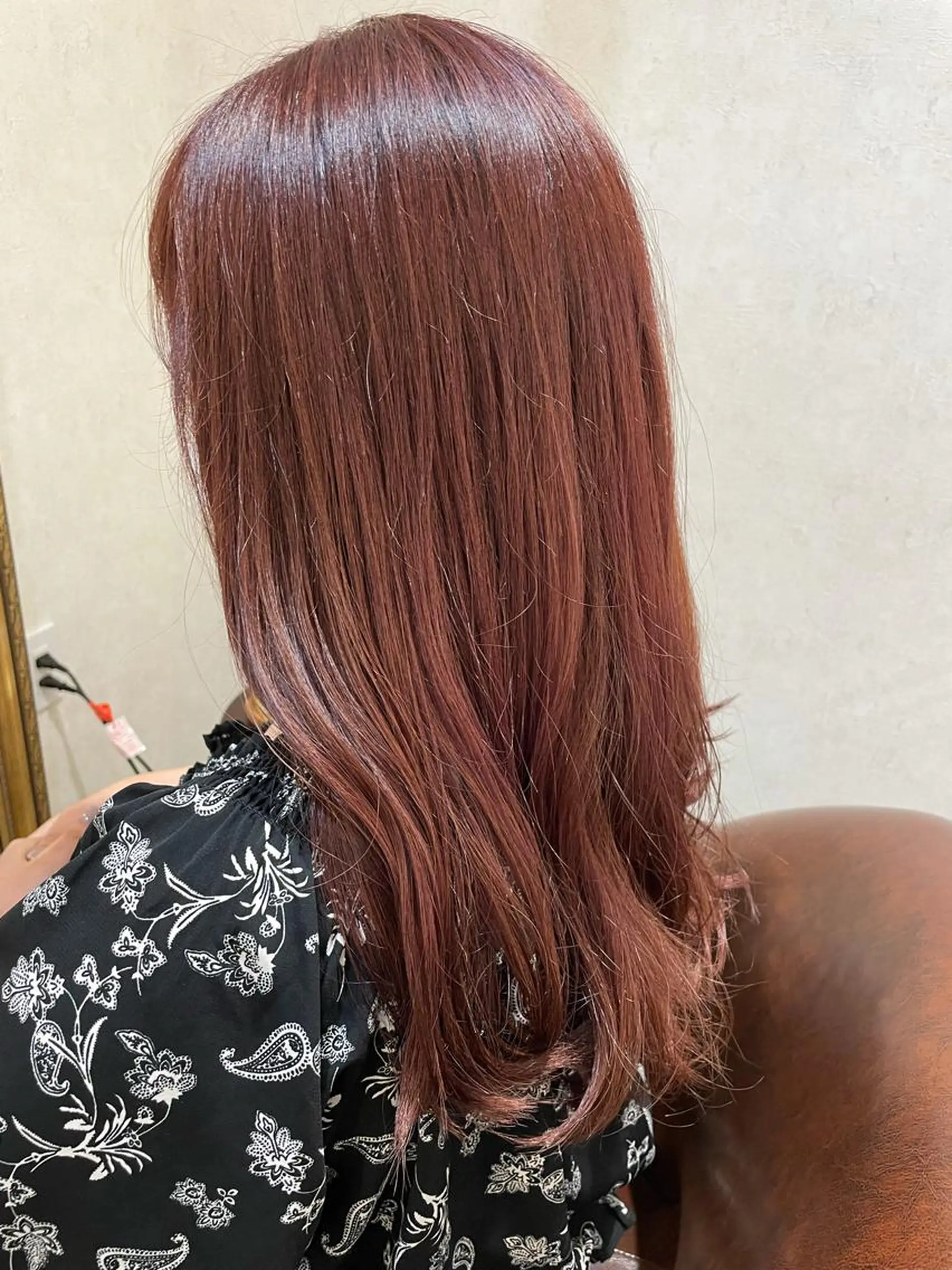 セミロング 透明感カラー💎 AYAのヘアスタイル