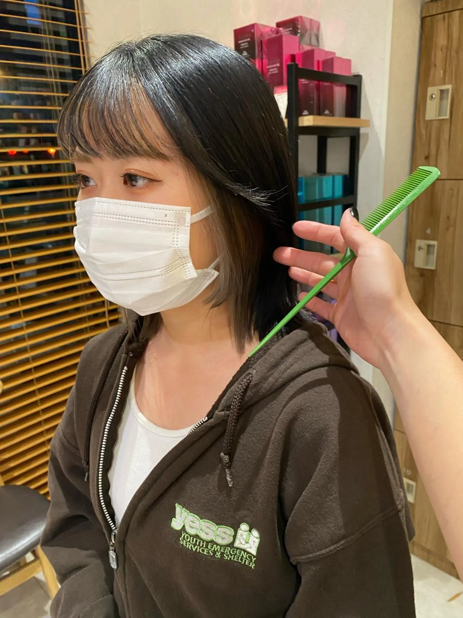 ショート カラー ヘアカラー トリートメント ヘッドスパ パーマ指名No1 /namiのヘアスタイル