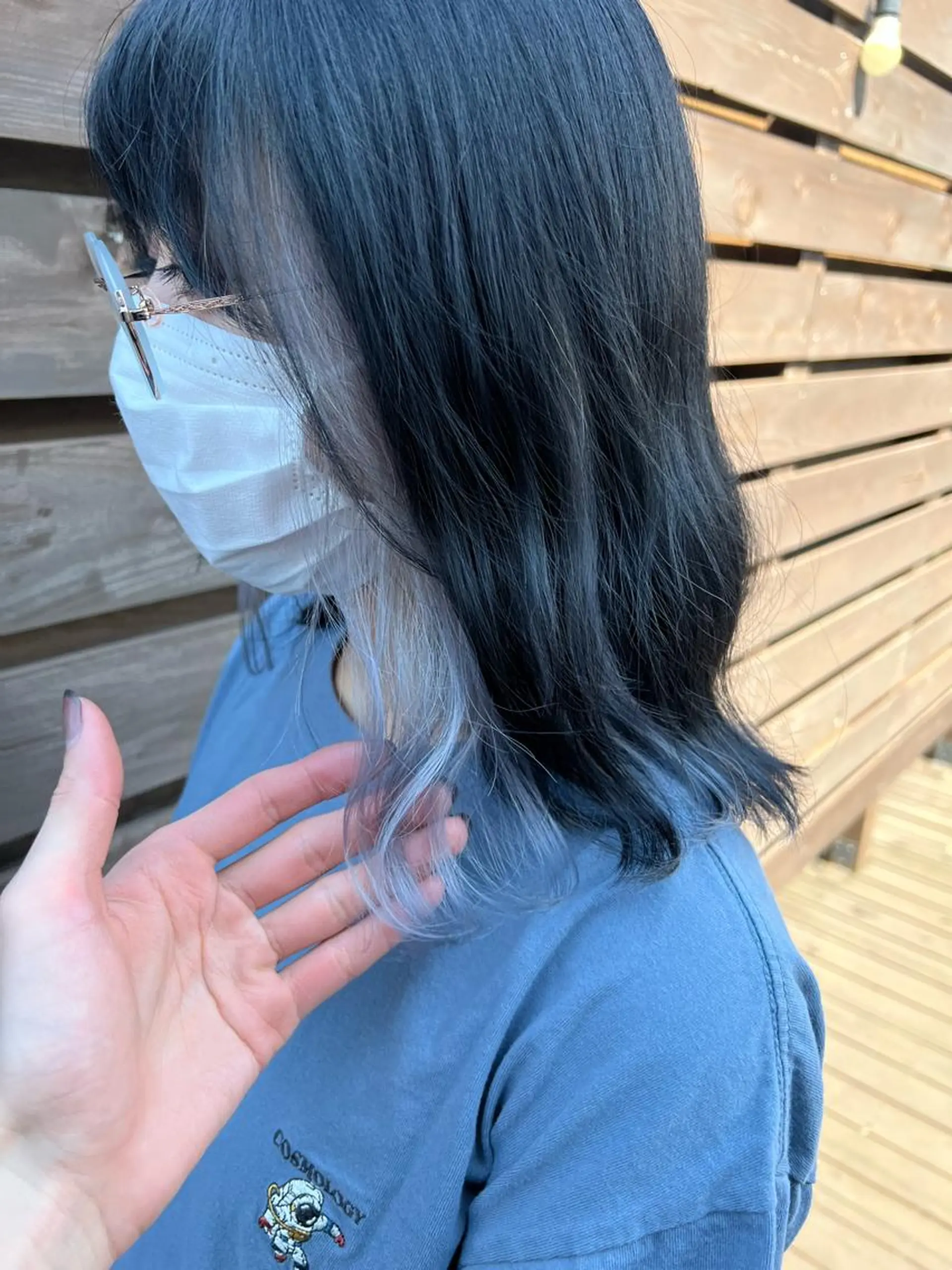 ミディアム カラー 毛流れフェザー スタイル🔹竹内凌のヘアスタイル