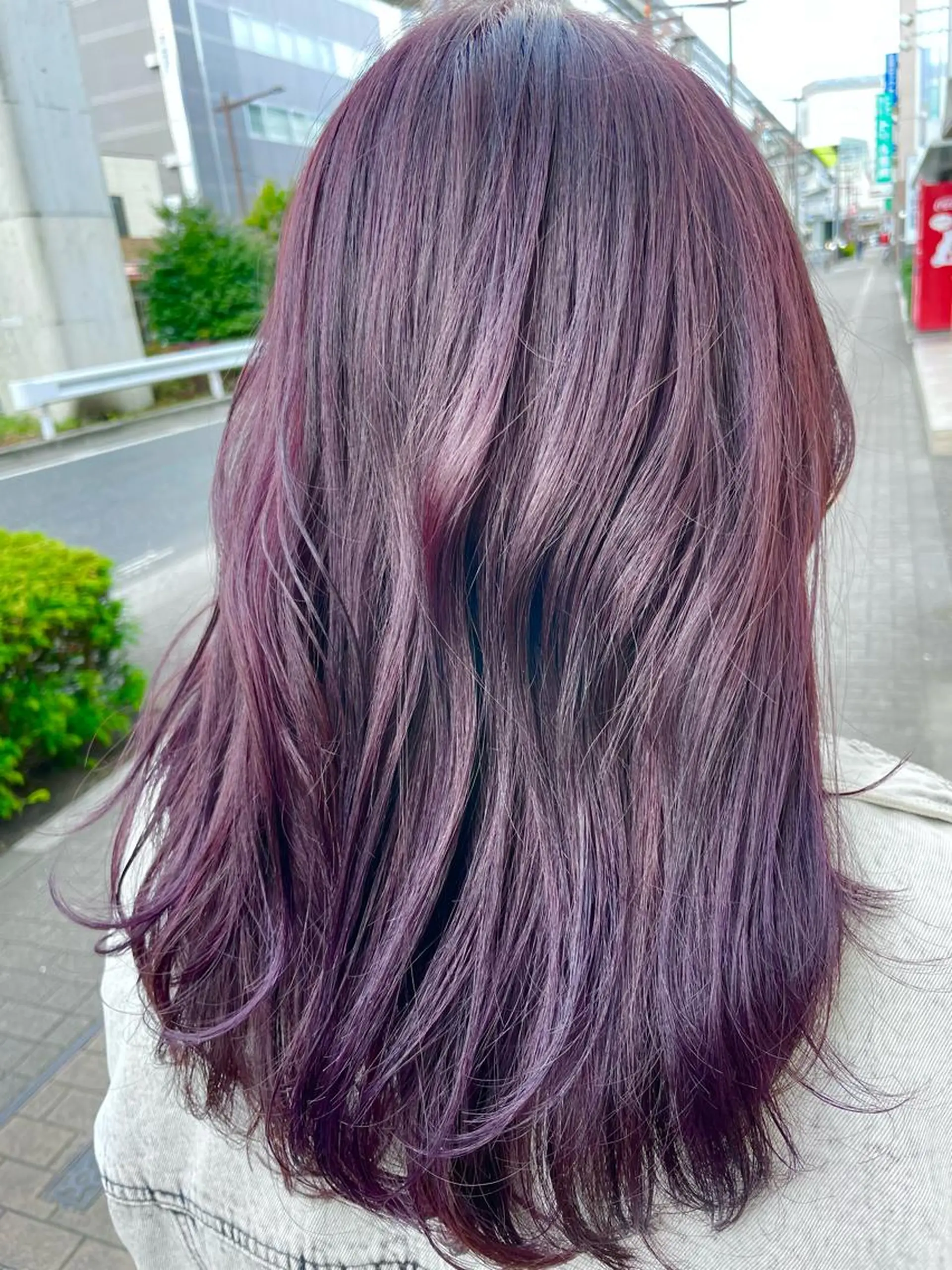 セミロング カラー カット ヘアカラー トリートメント NAKAMURA 🦋のヘアスタイル
