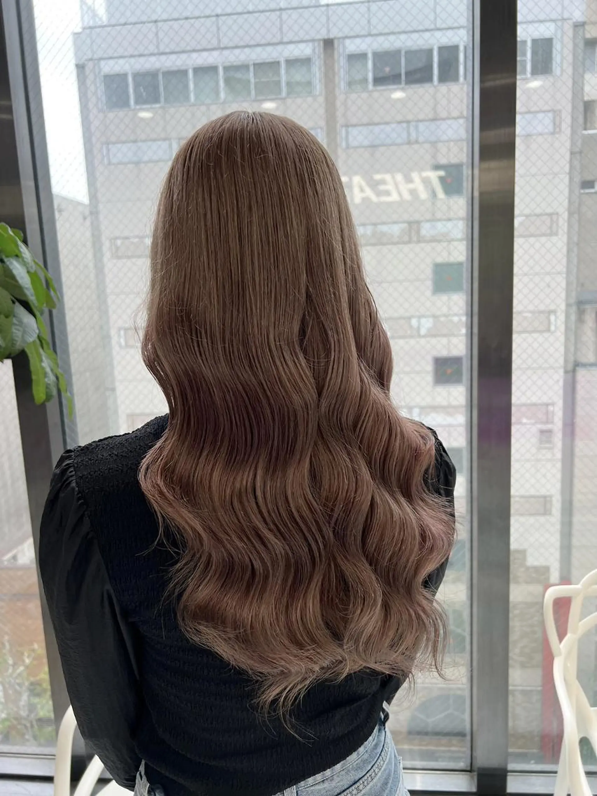 カラー ♡透明感ブラウン♡ sayaka🧸のヘアスタイル