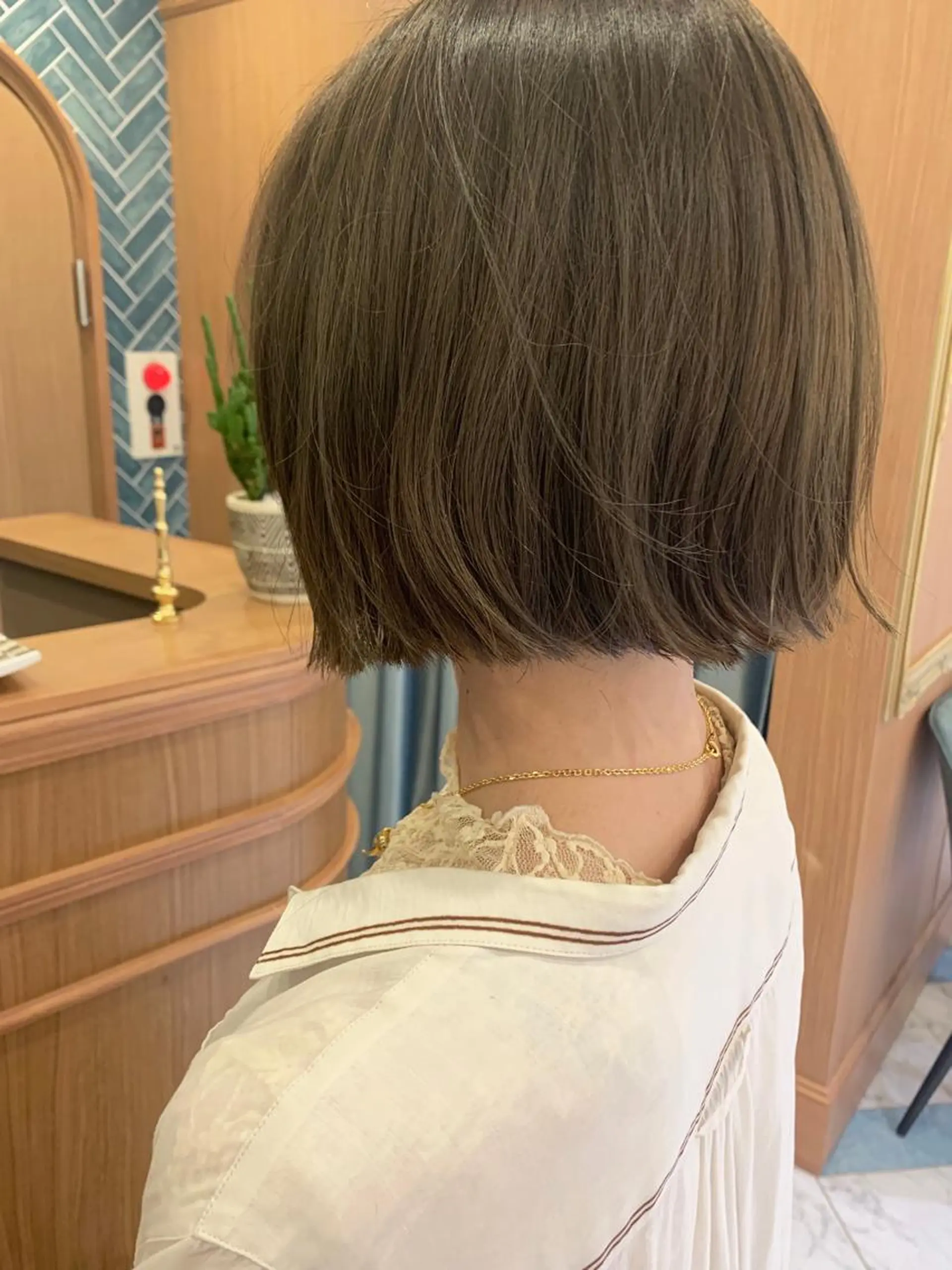 ショート カット ヘアカラー トリートメント Lond fleur 大宮  ロンドフルール所属・石畑結華 Lond店長のヘアスタイル