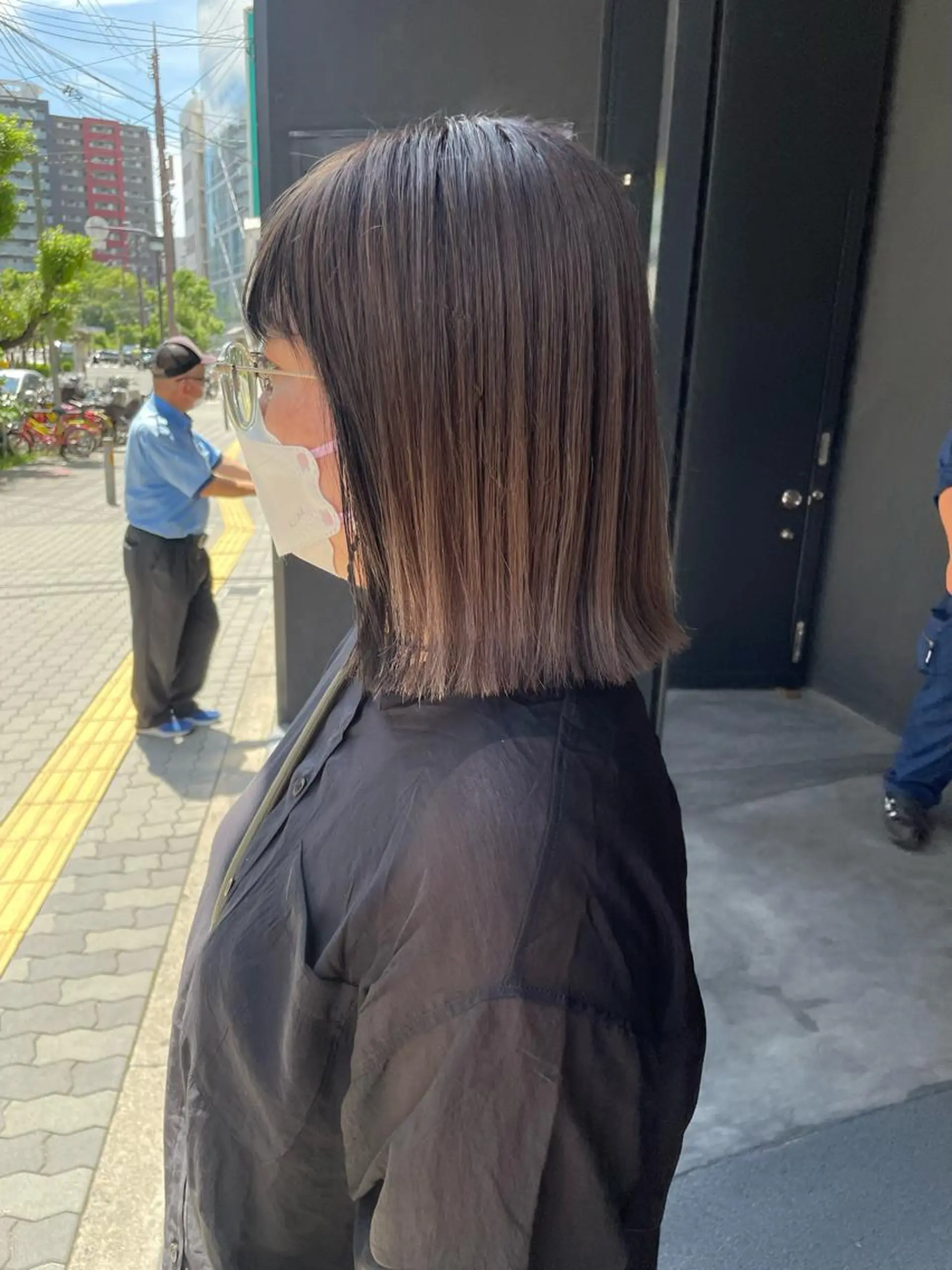 カラー インナーカラー yohaku misakiのヘアスタイル