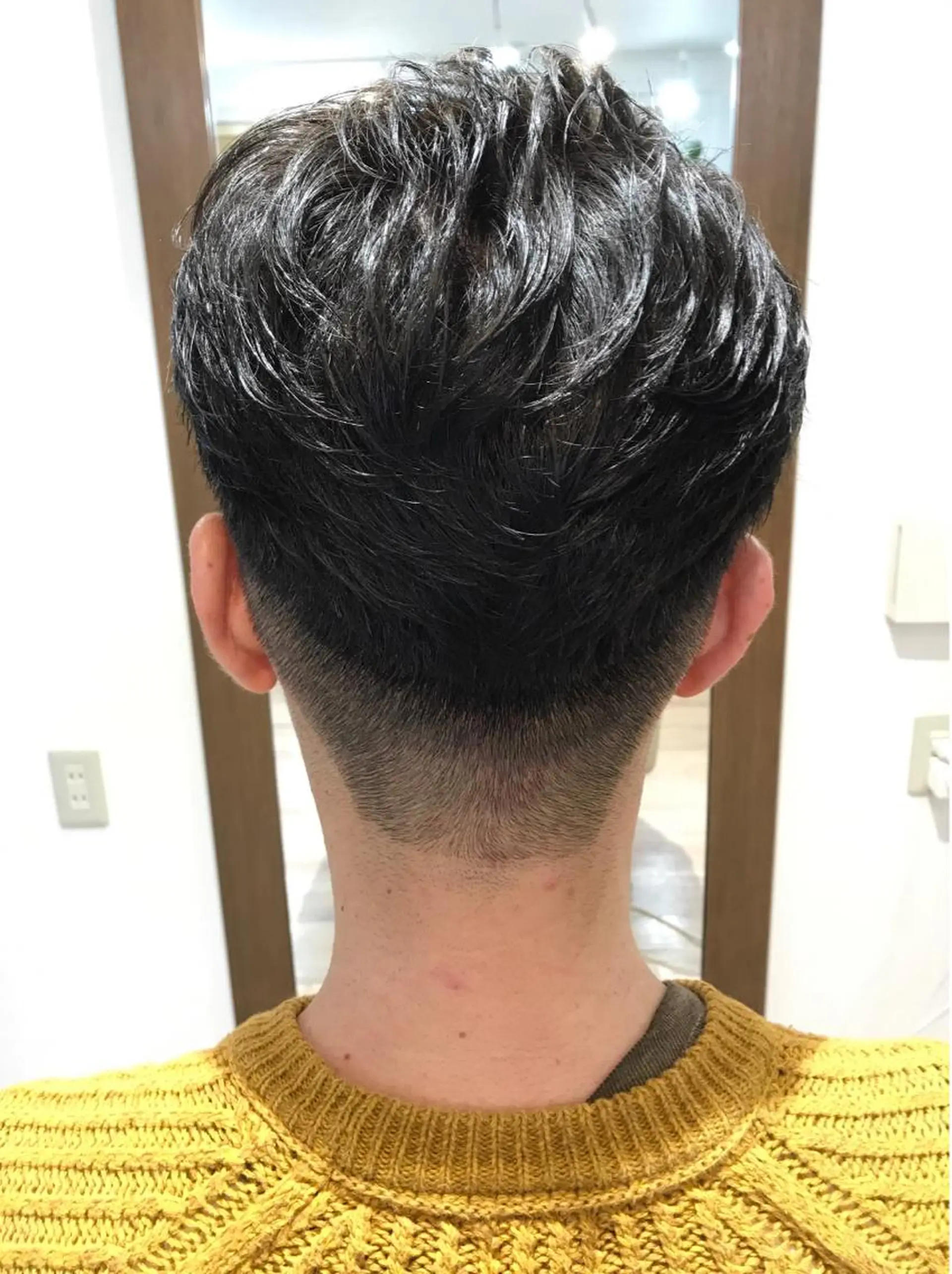 ミディアム パーマ メンズ特化 友和のヘアスタイル