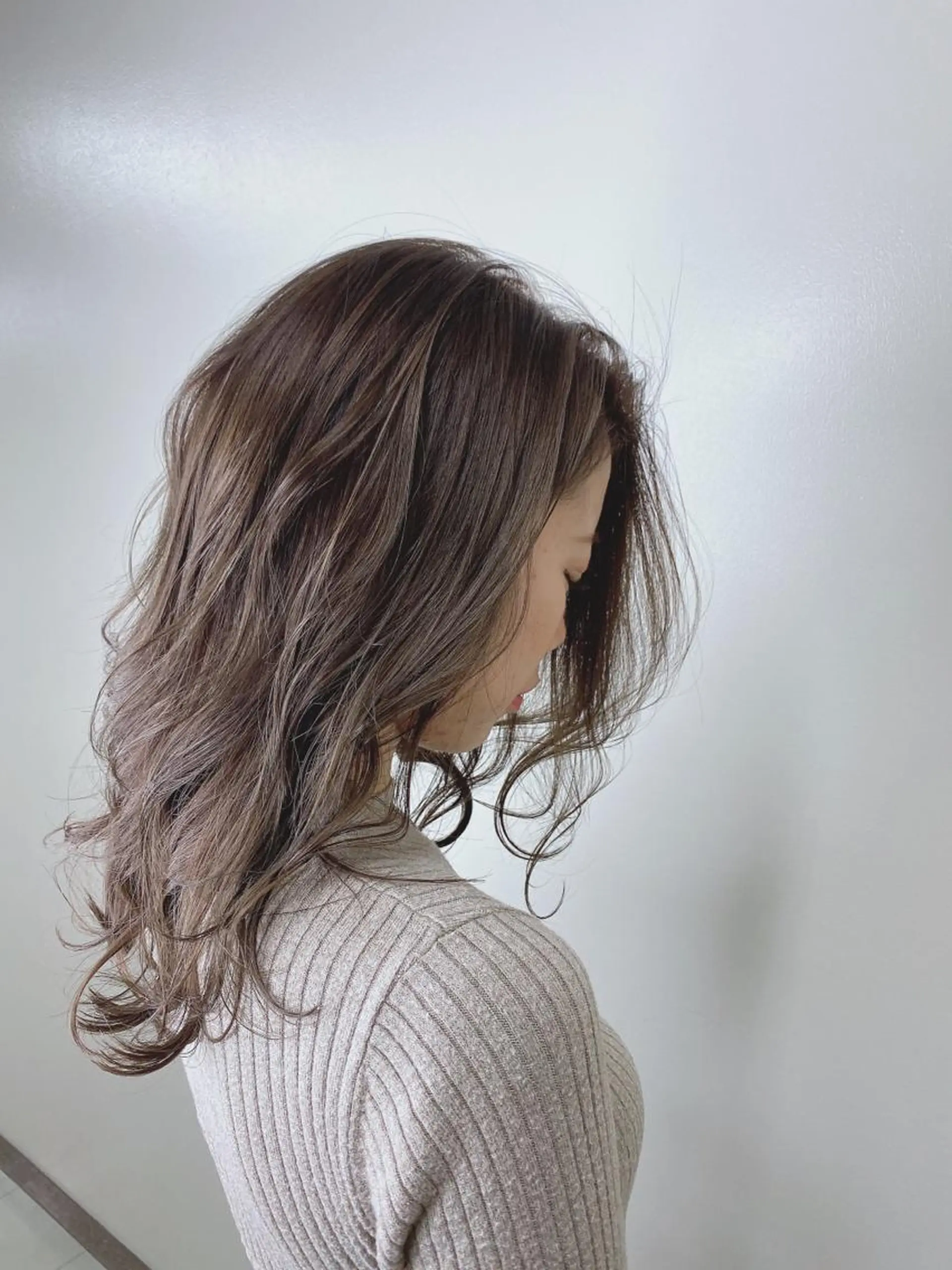 ロング カラー s mのヘアスタイル