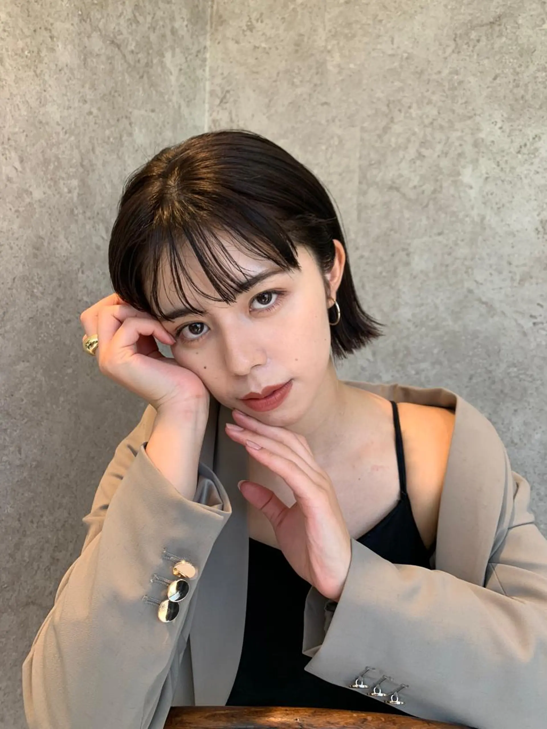 ショート カット オブヘア所属・銀座／カット ／ボブ　るかのヘアスタイル