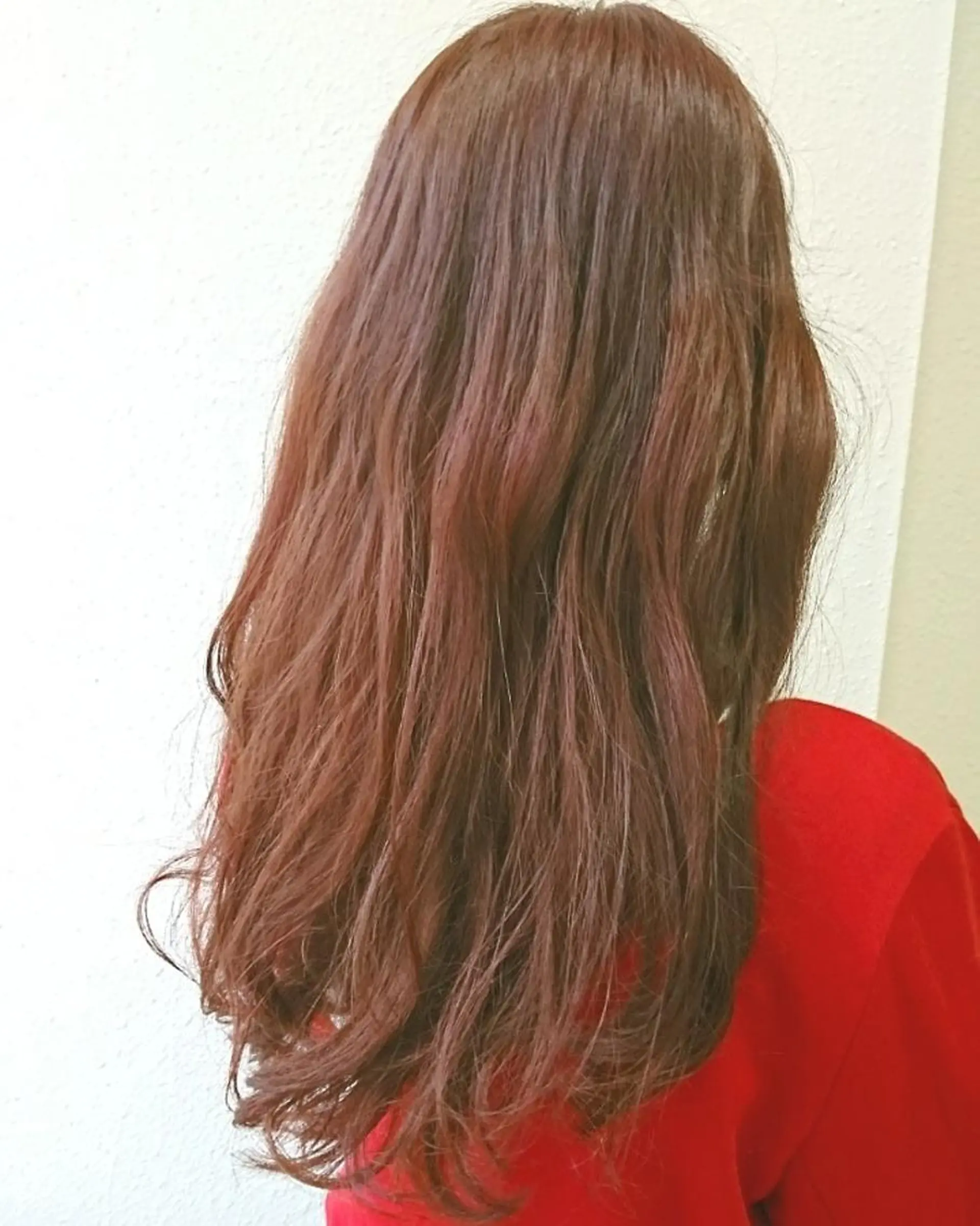 カラー ロング ピンクカラー ピンクパープル パープルカラー ＊Cielo＊ 佐藤 幸世のヘアスタイル