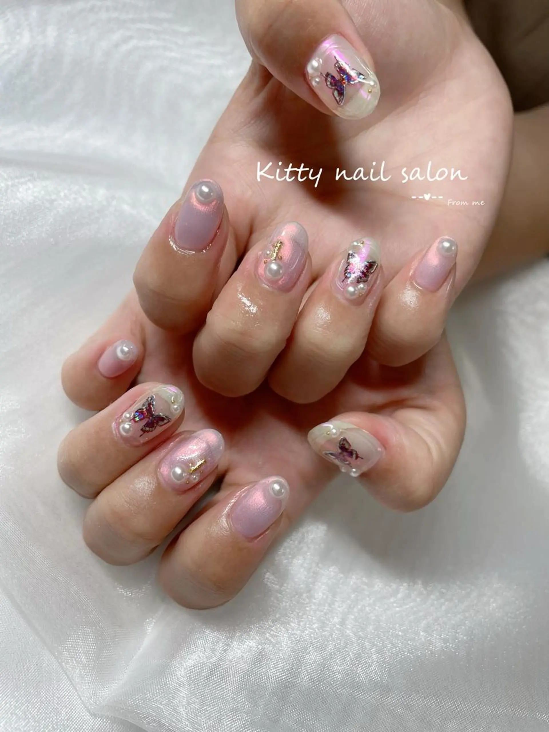 ネイル ハンドネイル kitty nail salonのネイルデザイン