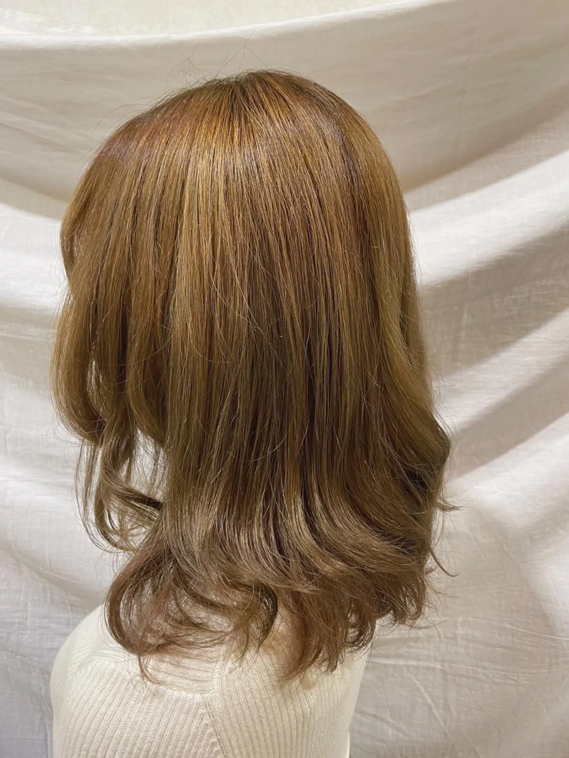 ミディアム カラー Of　HAIR所属・外山 なつ美のヘアスタイル